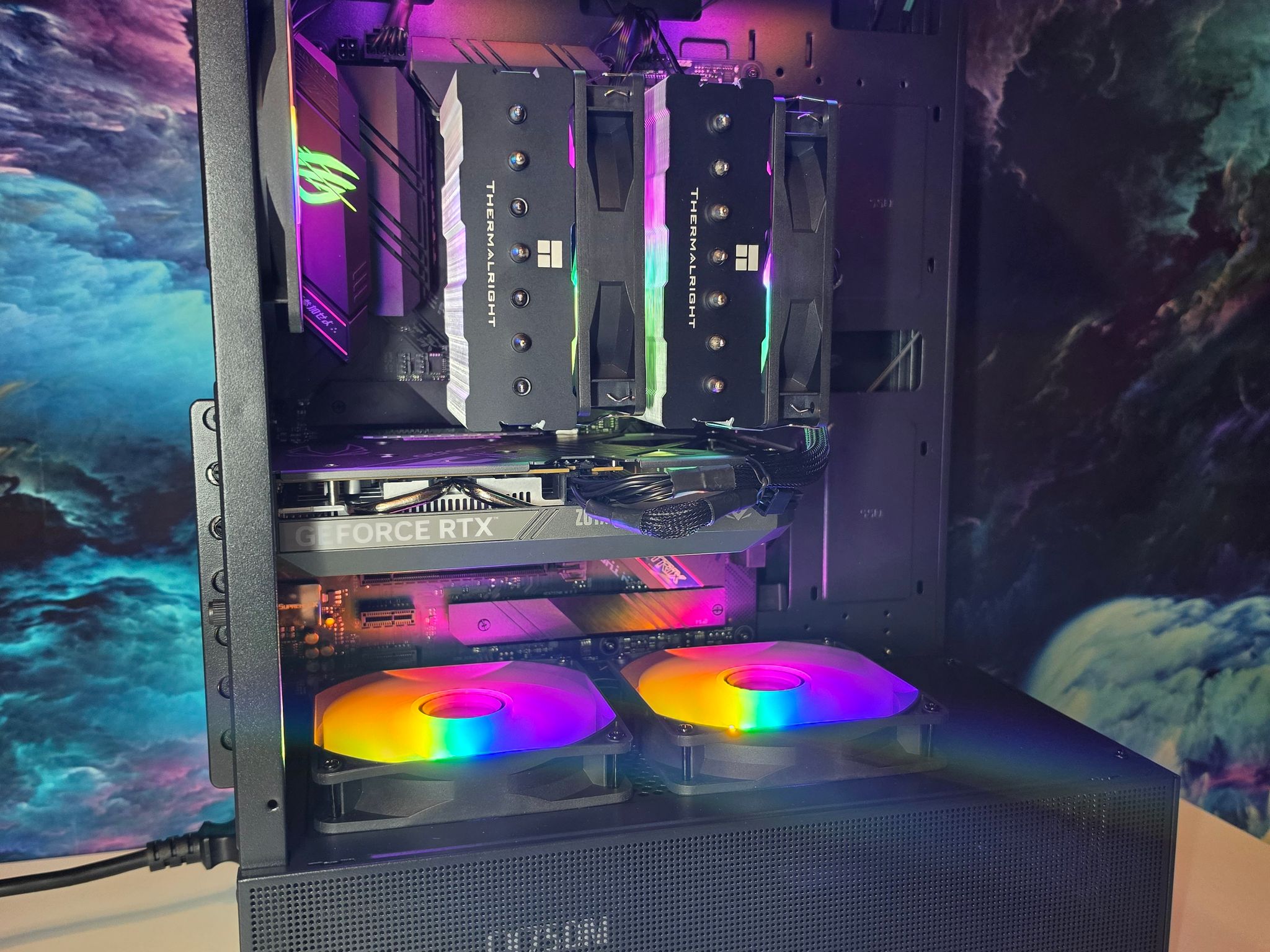 Zotac RTX 5050 8gb + Ryzen 5800x PC Build #116