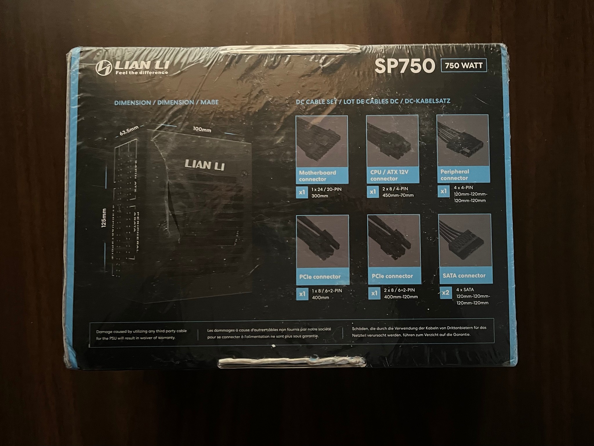 BNIB! | SFX 750W PSU | Lian Li SP750 Small Form Factor PSU