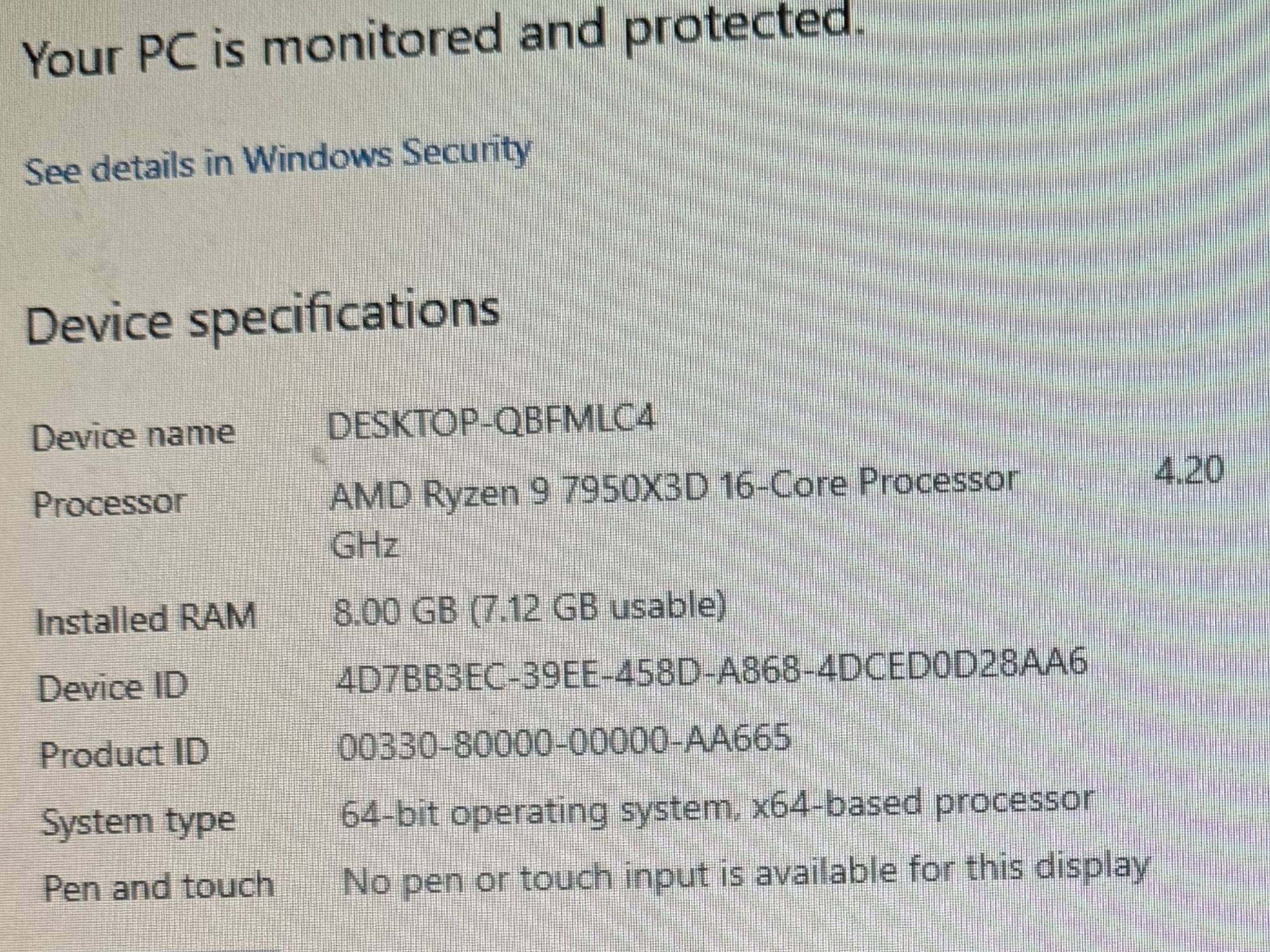 Copy of AMD ryzen 7950x3d