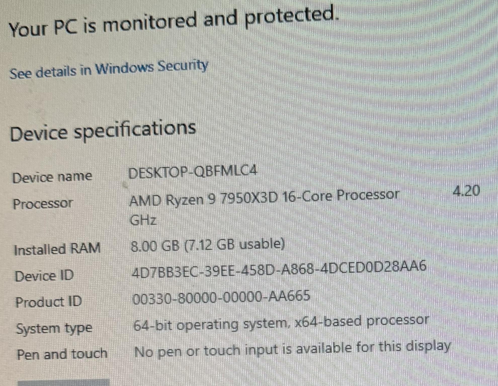 Copy of AMD ryzen 7950x3d