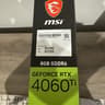 MSI RTX 4060 Ti Gaming X