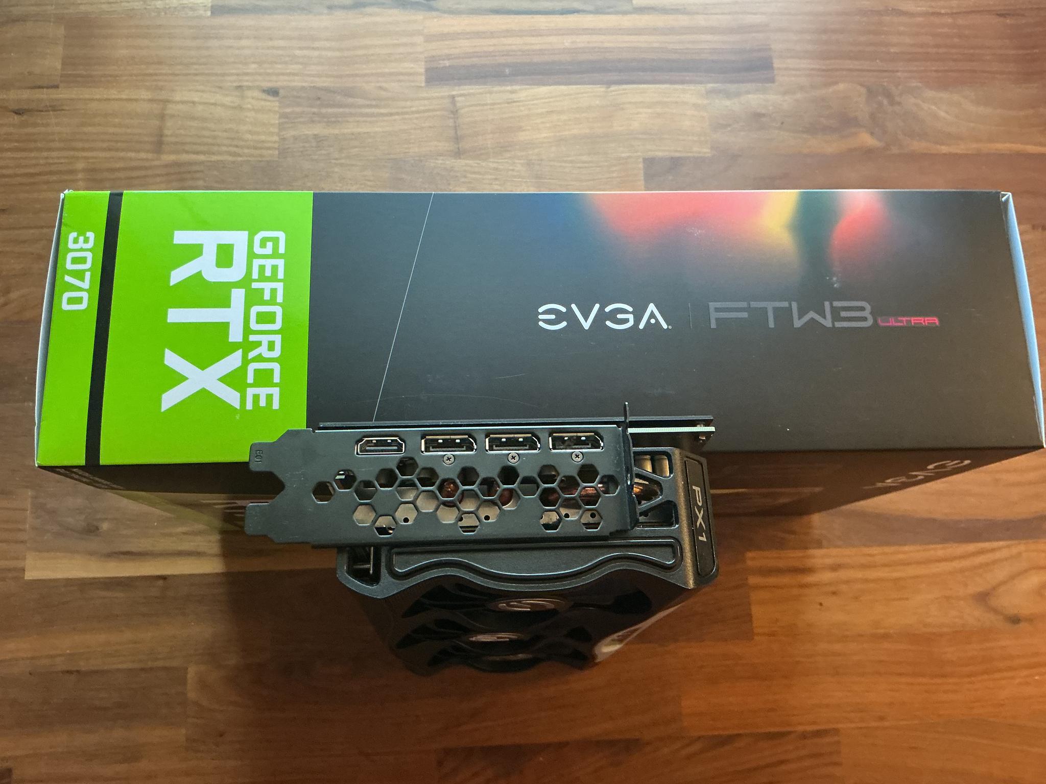 EVGA RTX 3070 FTW3 Ultra