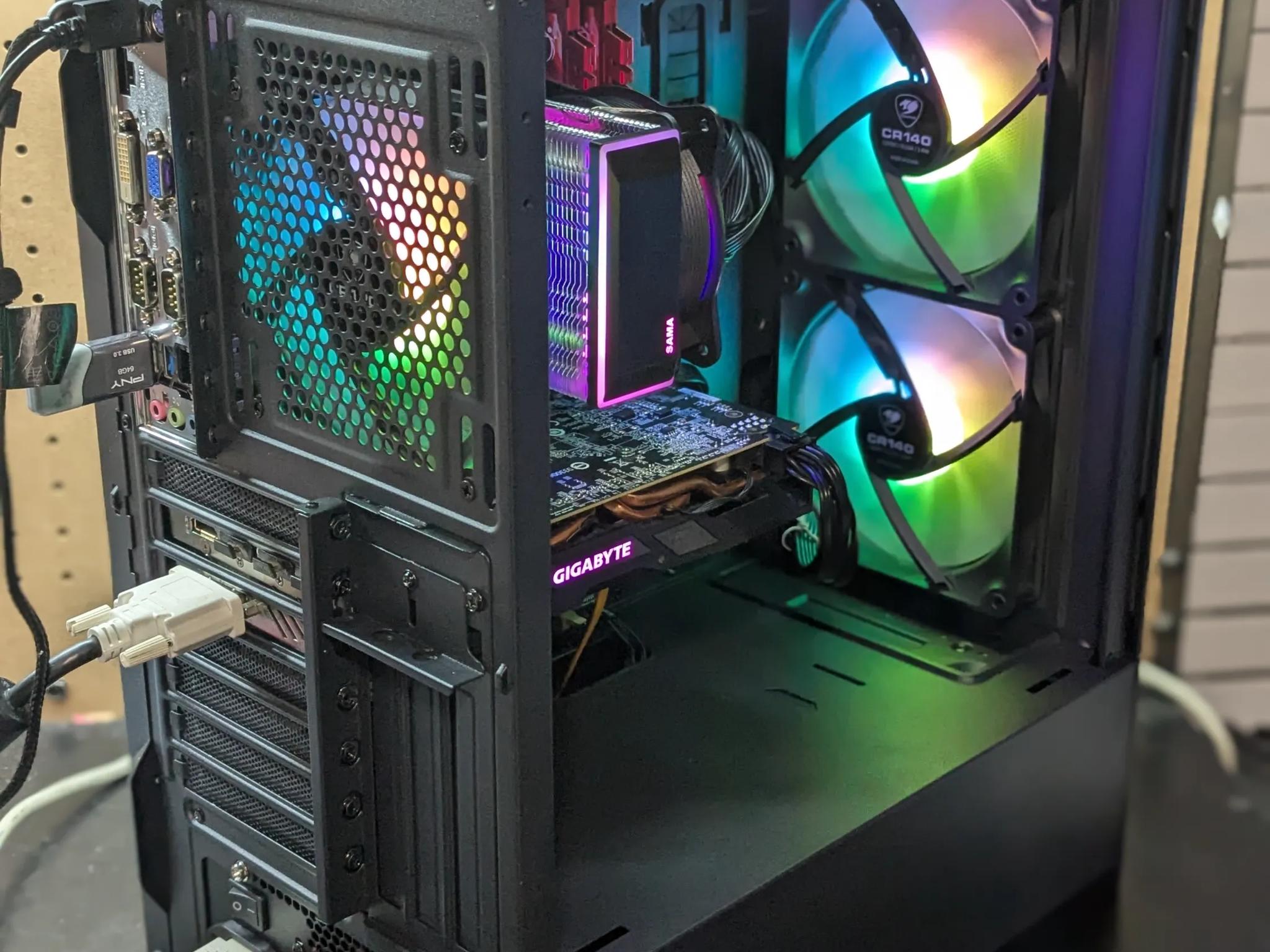 Marvel Rivals Ready | Xeon (same as i7) , 16GB RAM, RX 480 8GB, 480GB SSD, Win10, RGB, Wifi