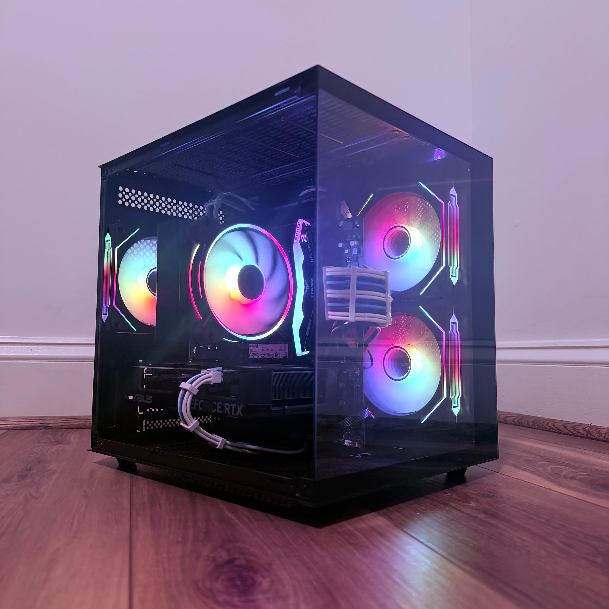 ⚫️"Prism Void"⚫️| 1080/1440p Gaming | Ryzen 7 9700X | RTX 4060 Ti | 16B DDR5 | 1tb Storage