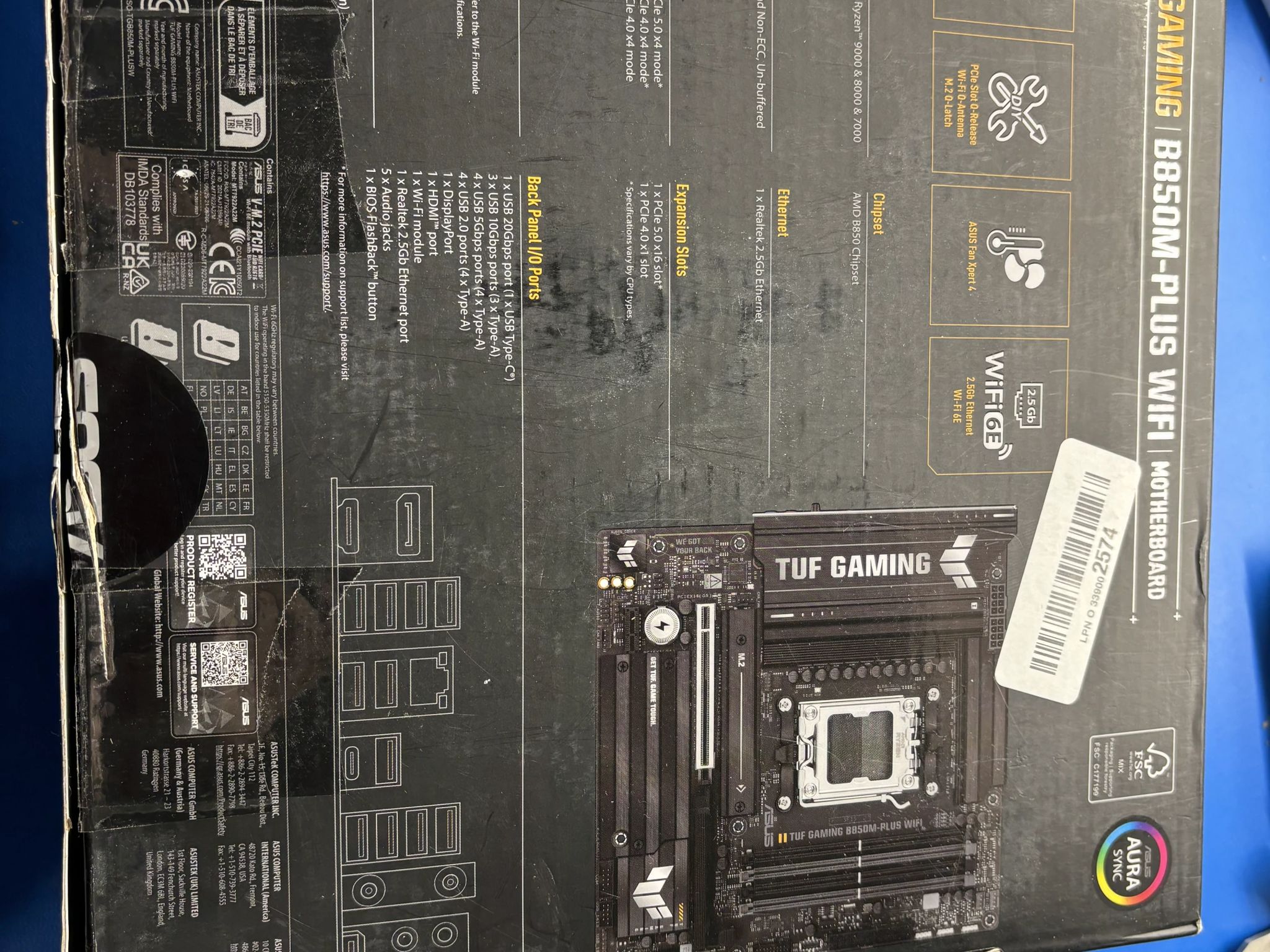 Open Box Asus B850M-Plus Wifi