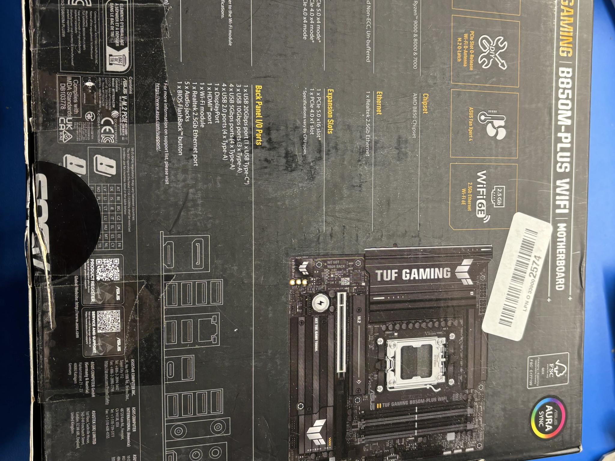 Open Box Asus B850M-Plus Wifi