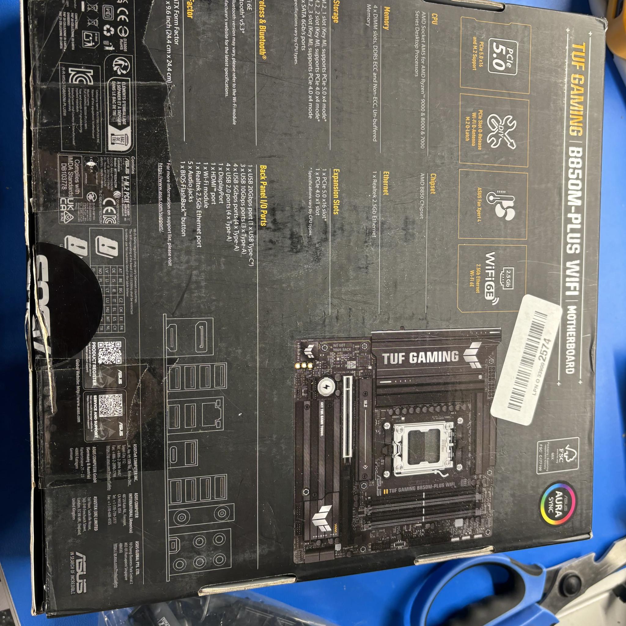Open Box Asus B850M-Plus Wifi