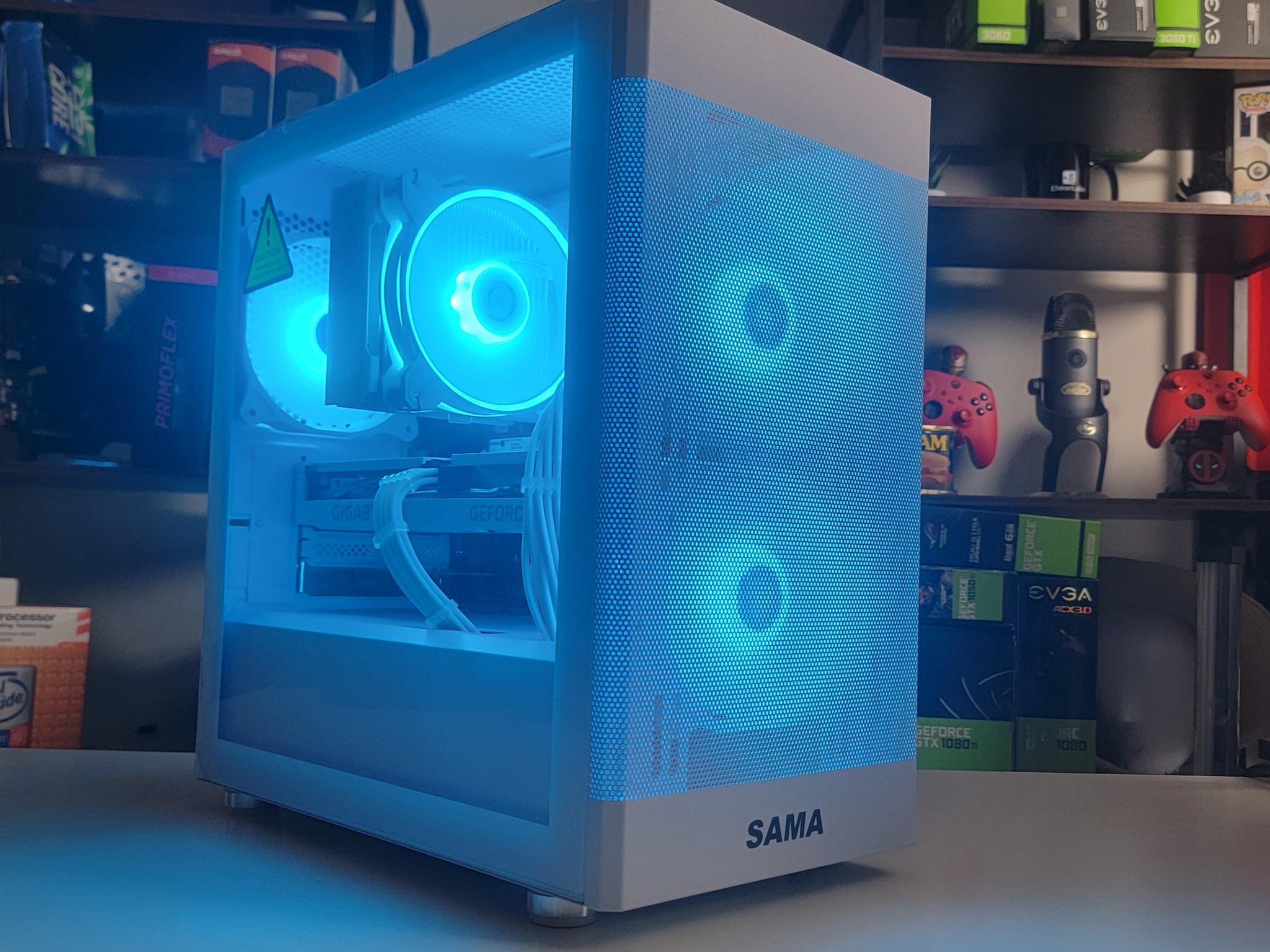 Whiteout RGB Gaming PC – Ryzen 5 7600X, RTX 4060, 32GB DDR5, 1TB NVMe ⚡️