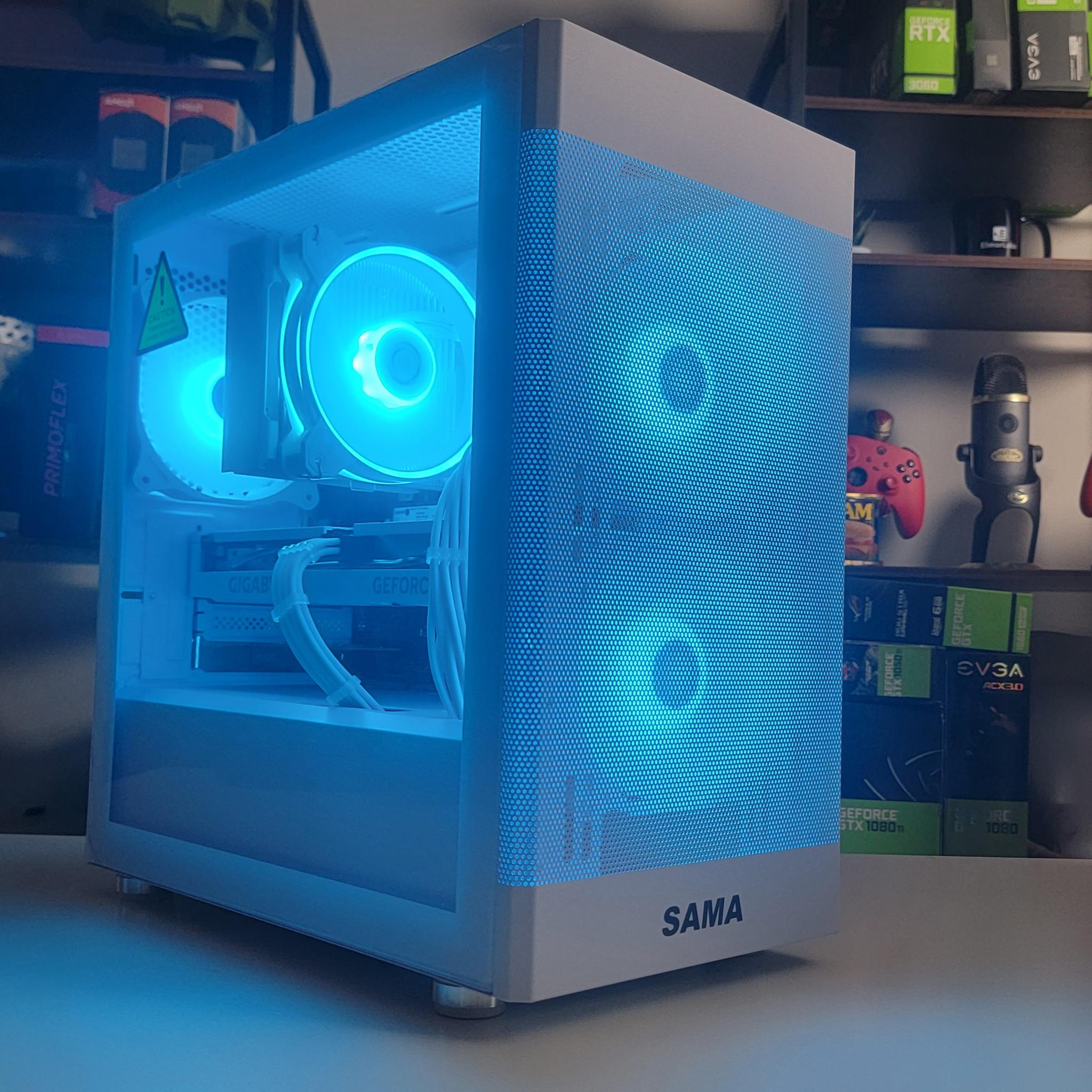 Whiteout RGB Gaming PC – Ryzen 5 7600X, RTX 4060, 32GB DDR5, 1TB NVMe ⚡️
