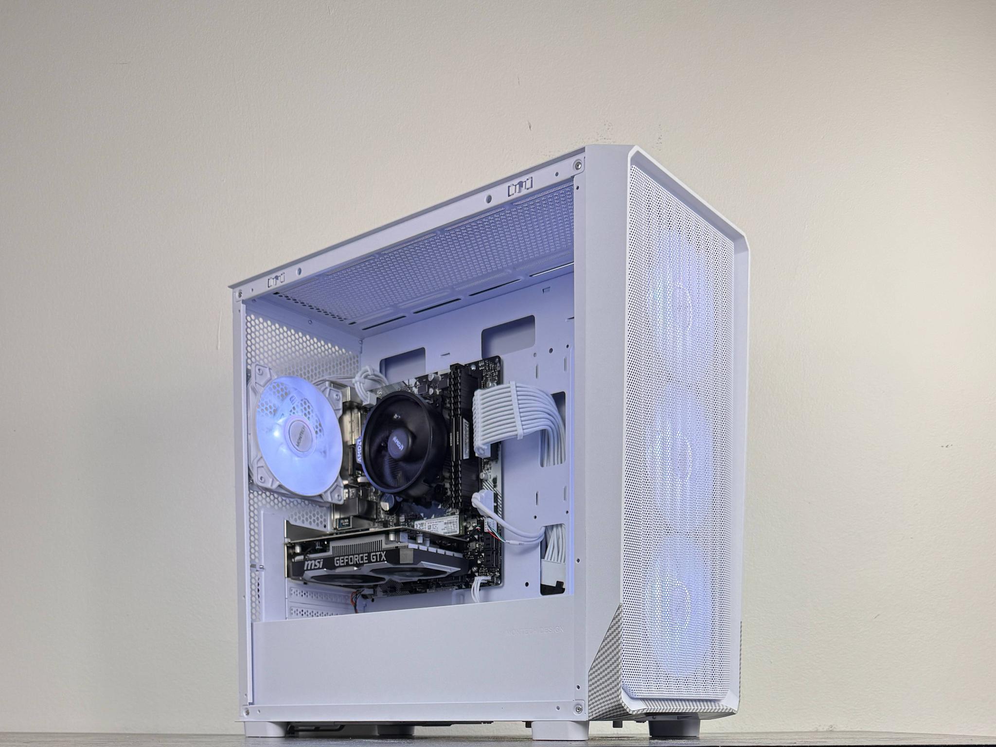 ❄️Powder❄️ | 1080p Gaming PC | Ryzen 5 1600AF | MSI GTX 1630 | 16GB DDR4 3000MHz