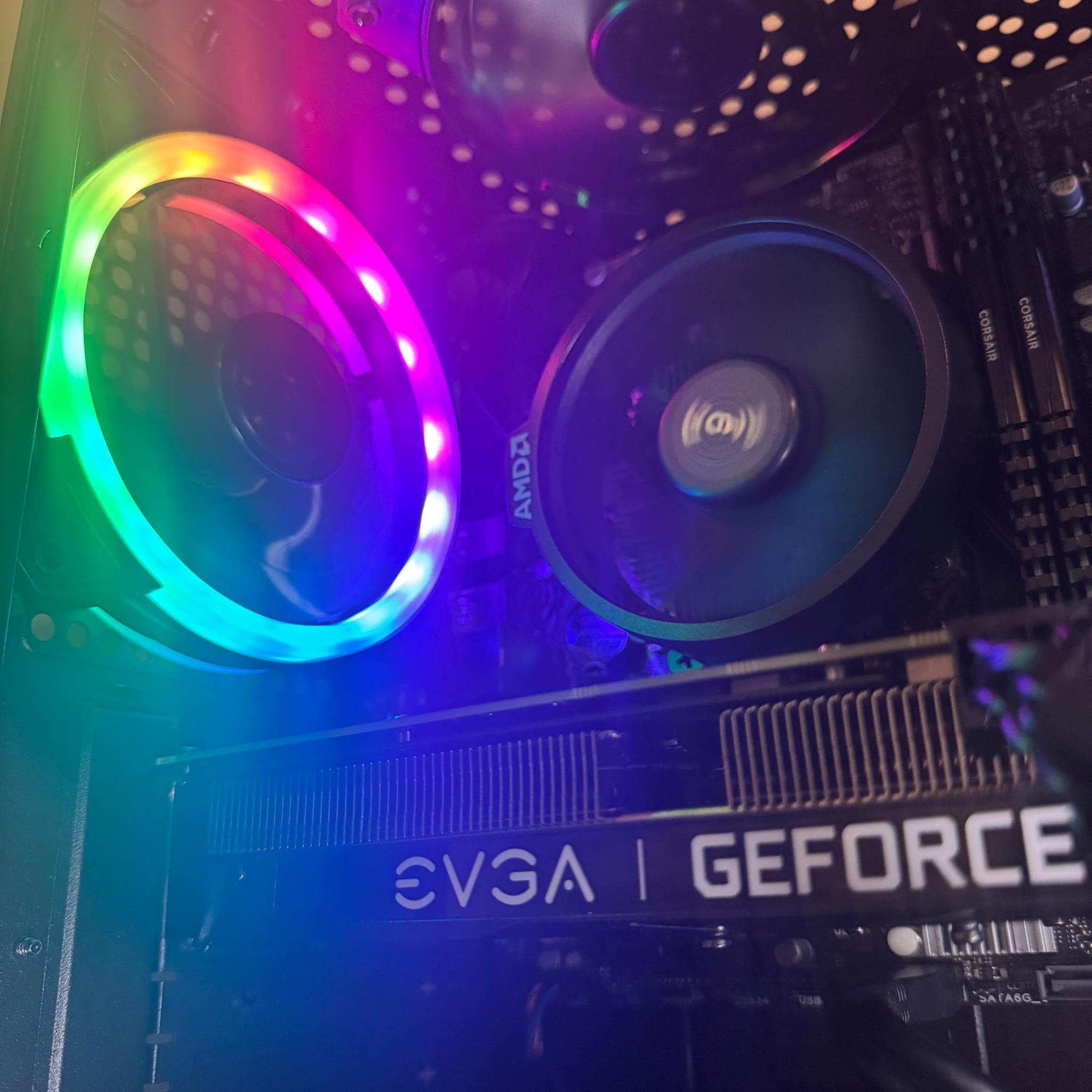 Ryzen 5 Fortnite / Roblox Gaming PC - Ryzen 5 2600- GTX 2060 - 16GB RAM- WIN 11 PRO - 512GB SSD