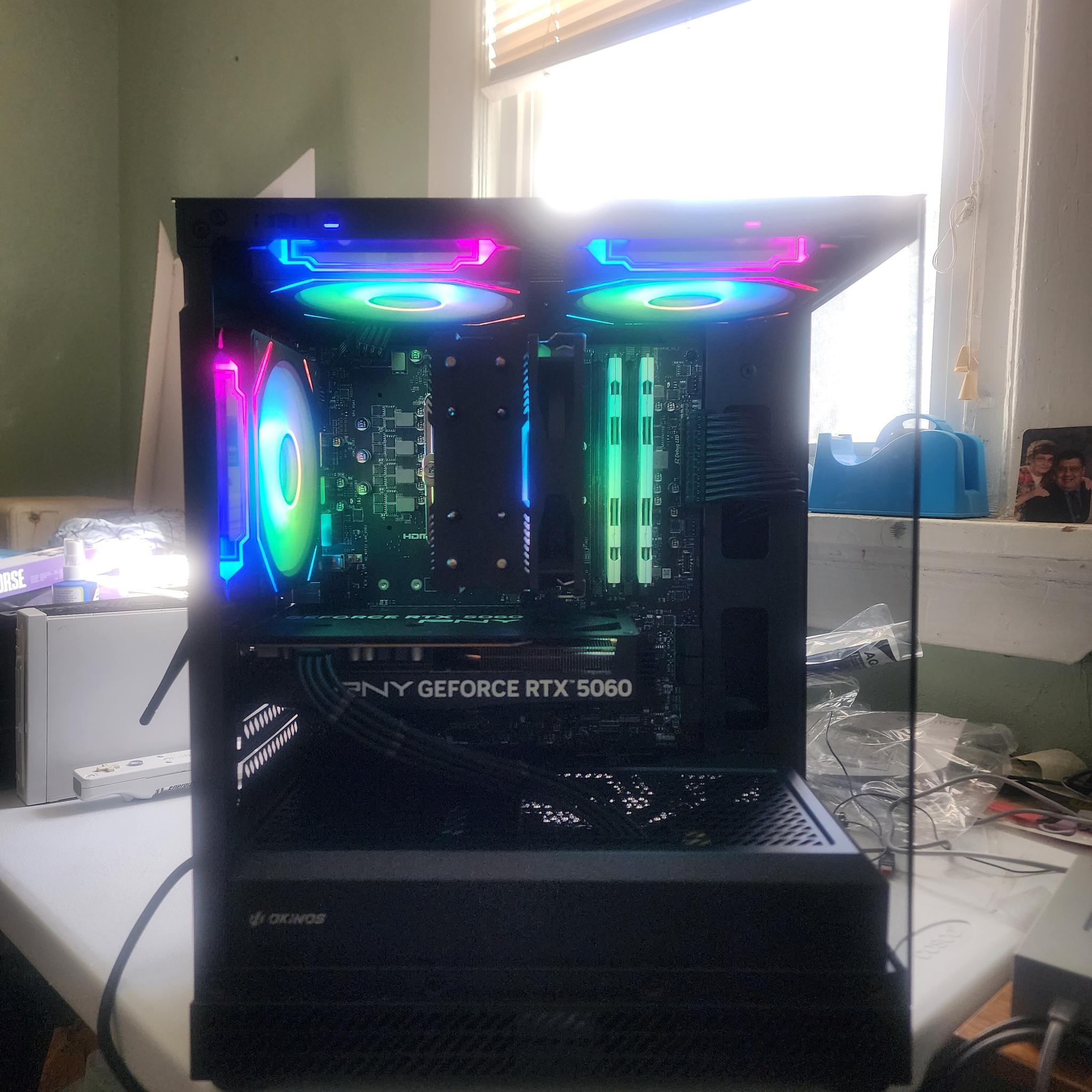 GeForce RTX 5060 Custom Gaming PC - Ryzen 5 3600