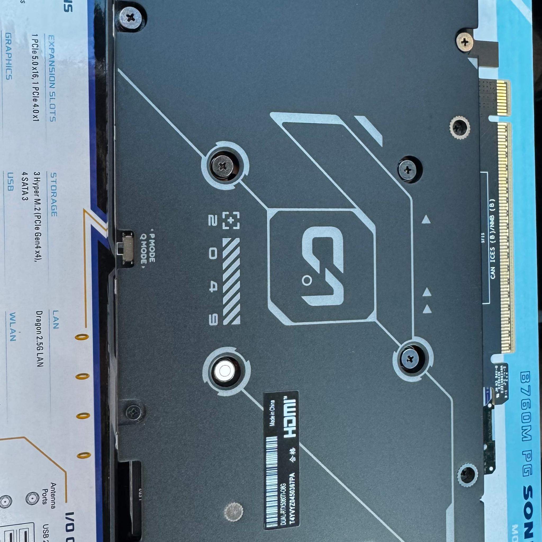 ASUS DUAL-RTX5060TI-O8G