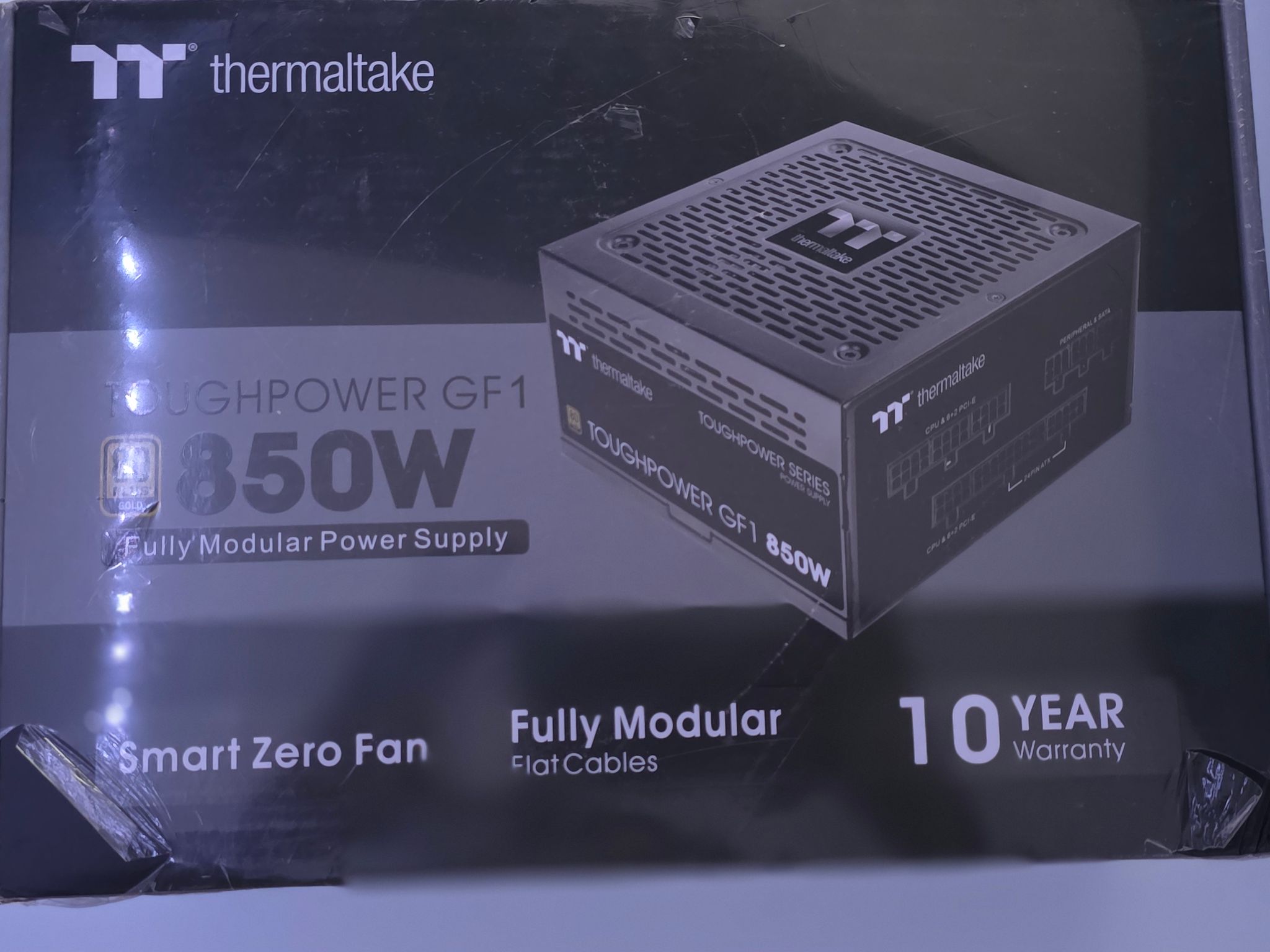 Thermaltake GF1 Fully Modular ATX 850W Power Supply - 80 Plus Gold - Ultra Quiet