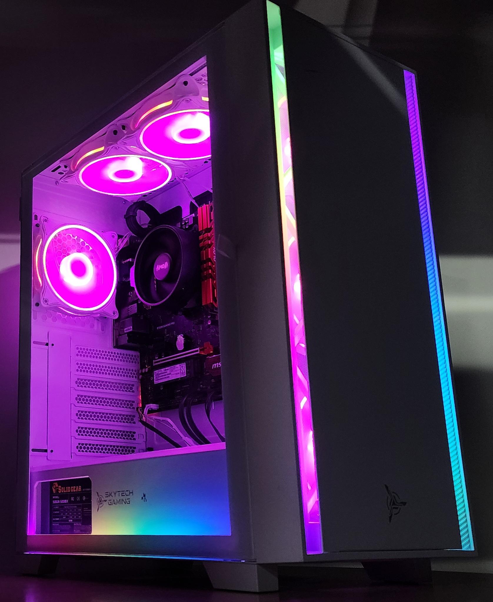 Gaming PC Ryzen 3 3200G 16GB RAM 256GB SSD + 1TB HDD   Windows 11 Computer