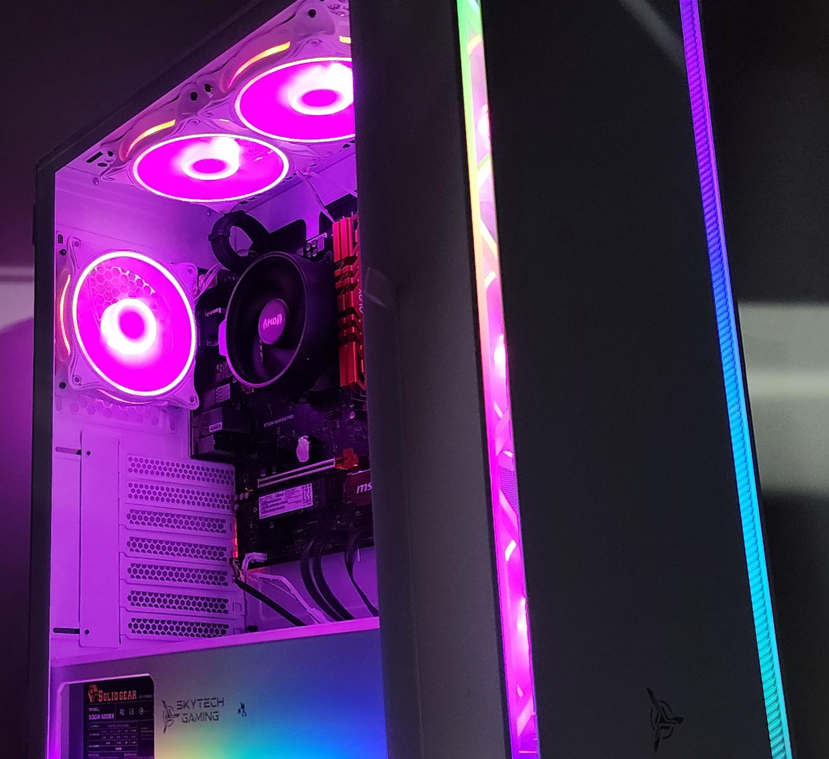 Gaming PC Ryzen 3 3200G 16GB RAM 256GB SSD + 1TB HDD   Windows 11 Computer