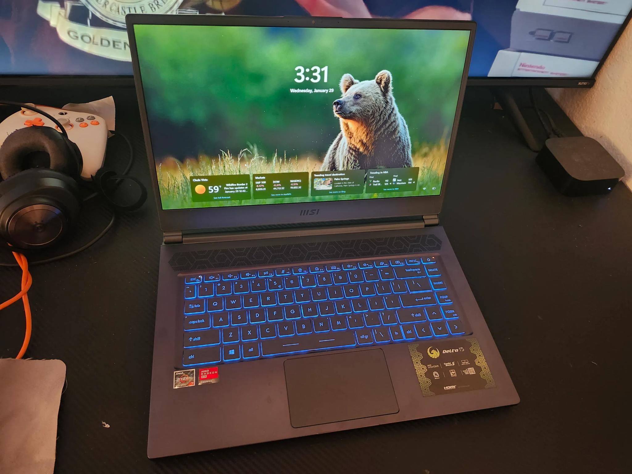 MSI Delta 15 - 5800h RX 6700m