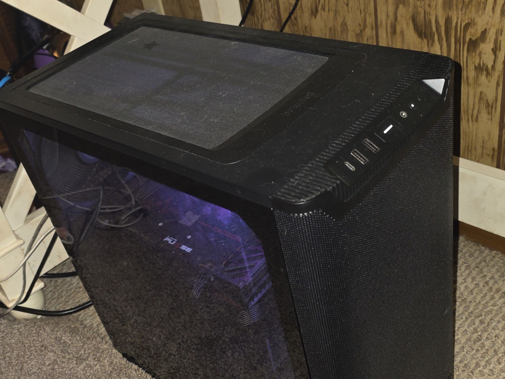 Radeon RX 6600 XT Custom Gaming PC - Ryzen 5 9600X, 32GB RAM, 1TB NVMe SSD