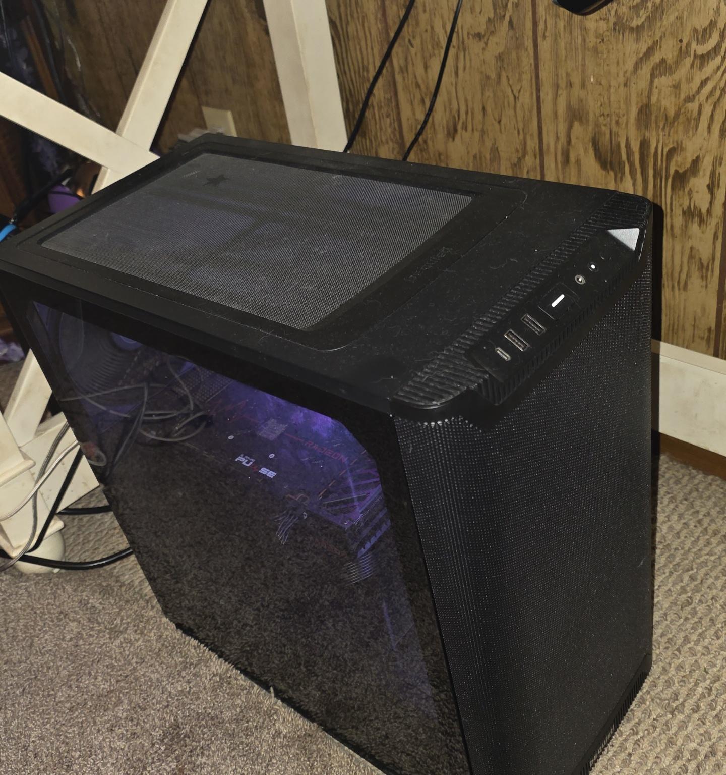 Radeon RX 6600 XT Custom Gaming PC - Ryzen 5 9600X, 32GB RAM, 1TB NVMe SSD