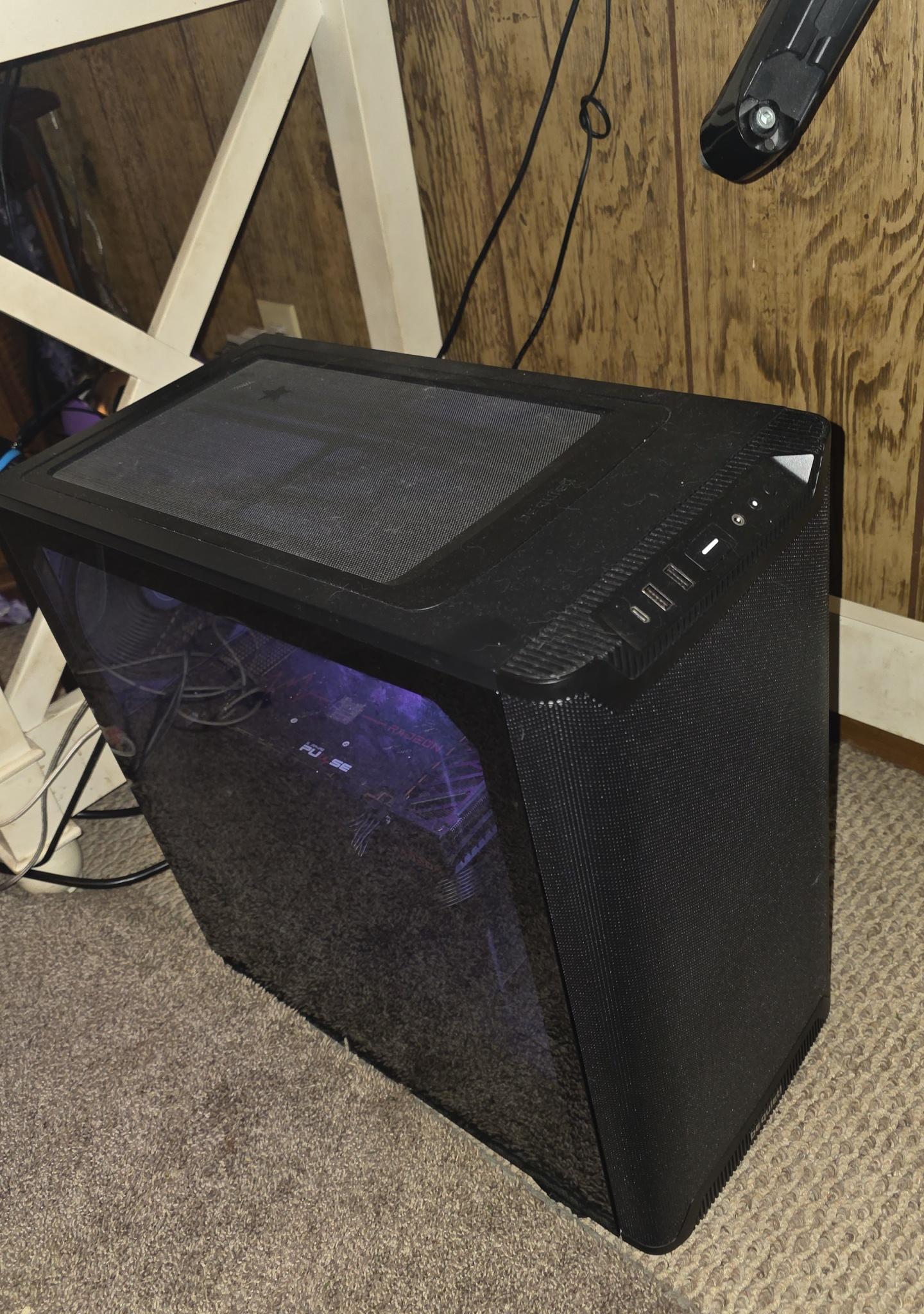 Radeon RX 6600 XT Custom Gaming PC - Ryzen 5 9600X, 32GB RAM, 1TB NVMe SSD