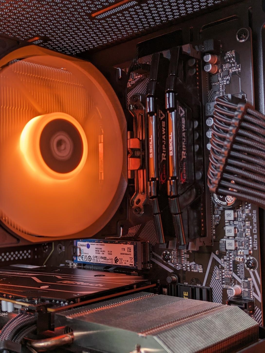 🖤Black Mid Range PC🖤 | Ryzen 5 5500 | Rx 6600 | 1 TB M.2