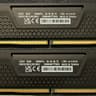 Corsair Vengeance 32GB (2x16GB) DDR5 5600MHz CL36 Memory Kit Black - Like New