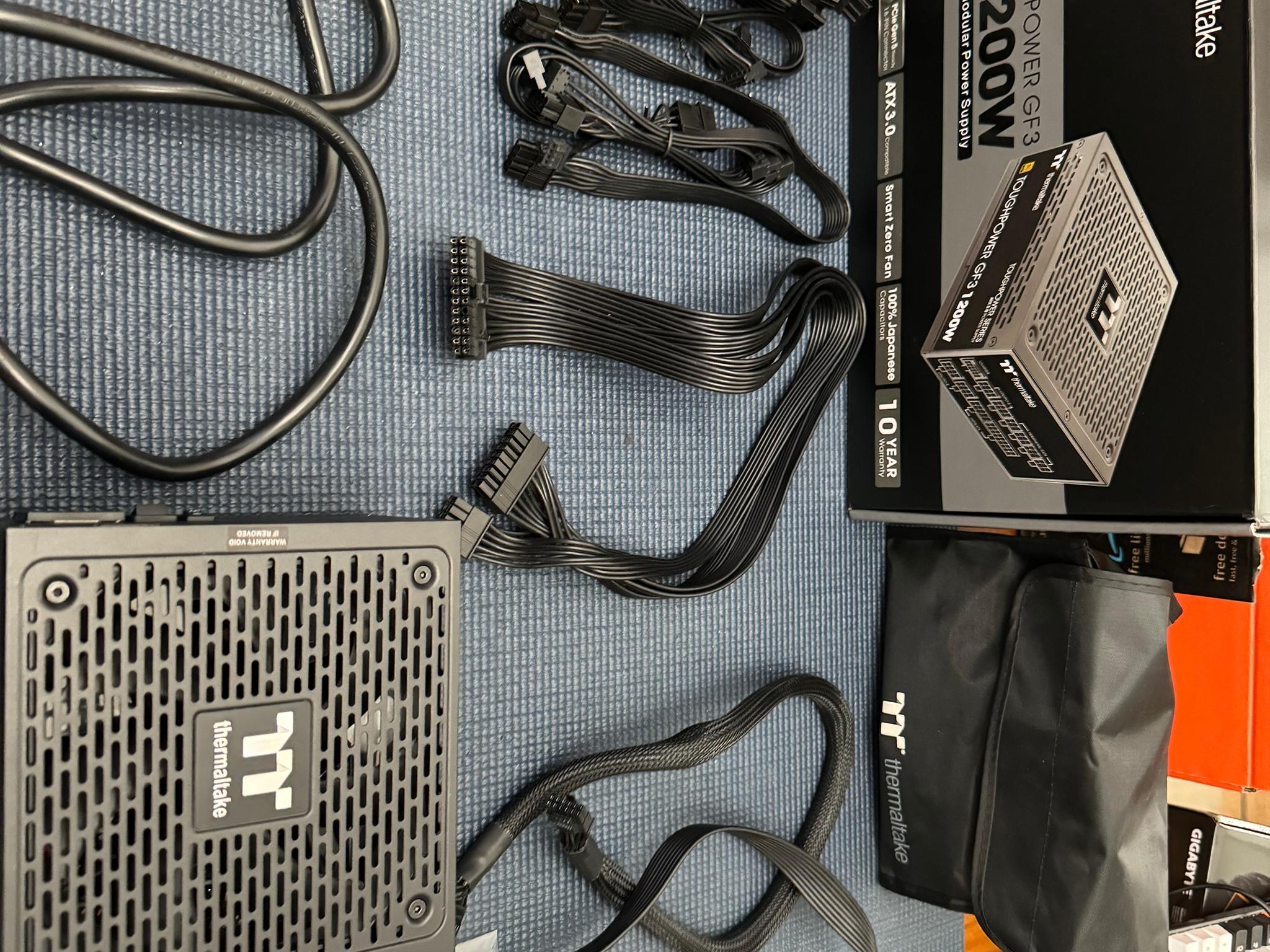 Thermaltake Toughpower GF A3 1200W, True 600W 12VHPWR  ATX3.0 PSU