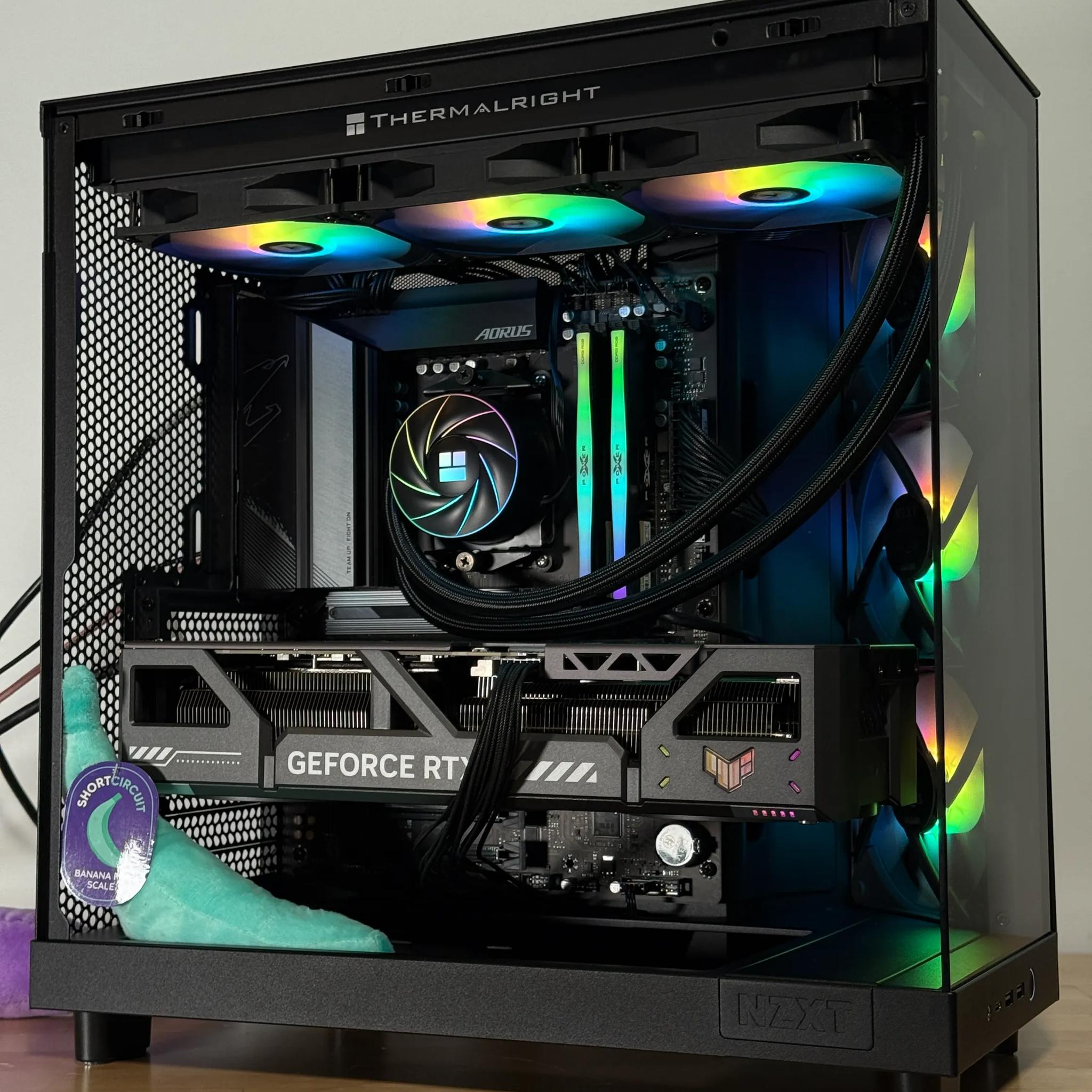 RTX 5080 Ryzen 7 9800x3d Gaming PC