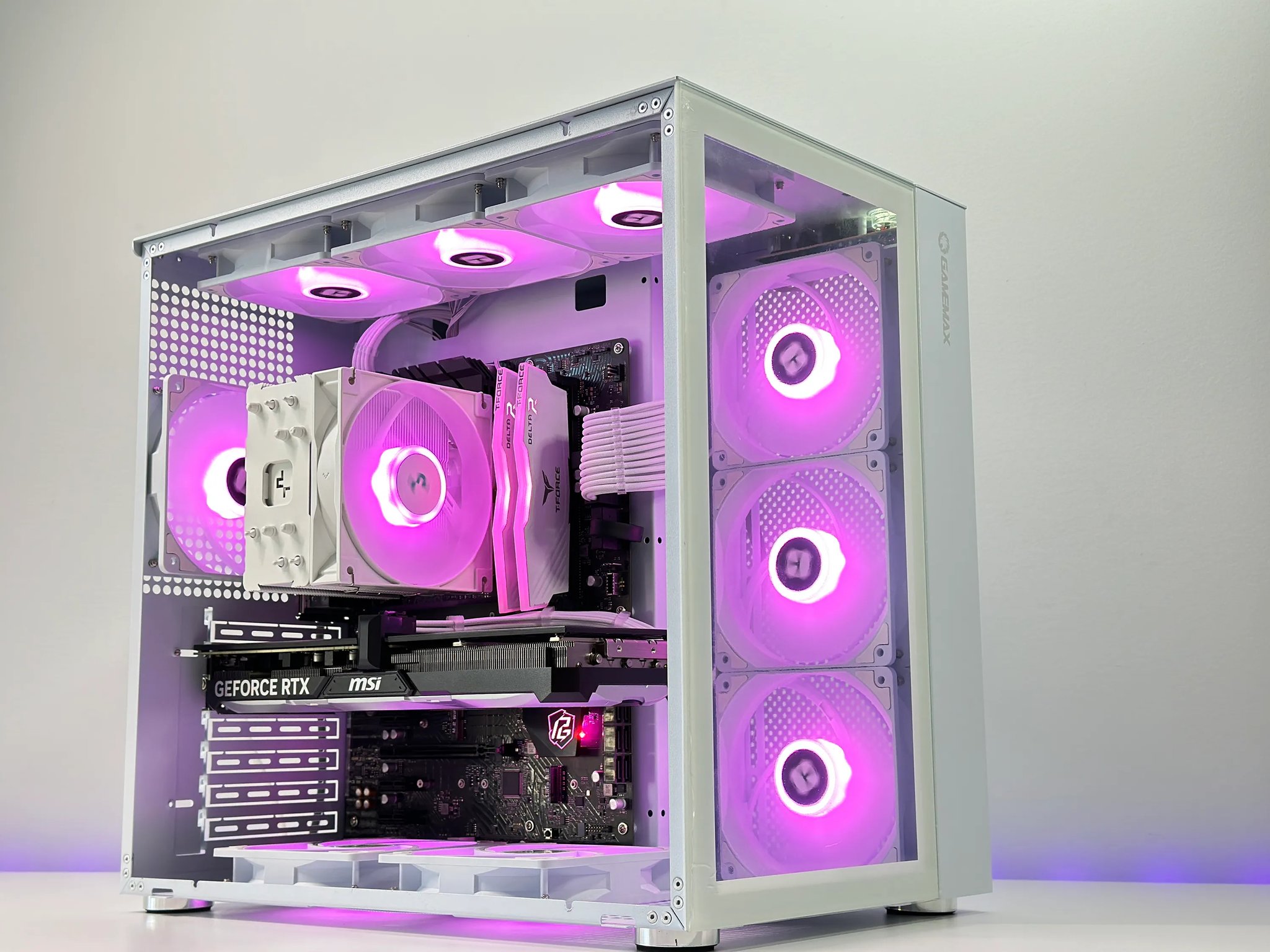 🧊Frozen 🧊Gaming PC❄️Nvidia RTX 4070 12GB❄️Intel 13500T 14Core❄️32GB DDR4❄️1TB NVME