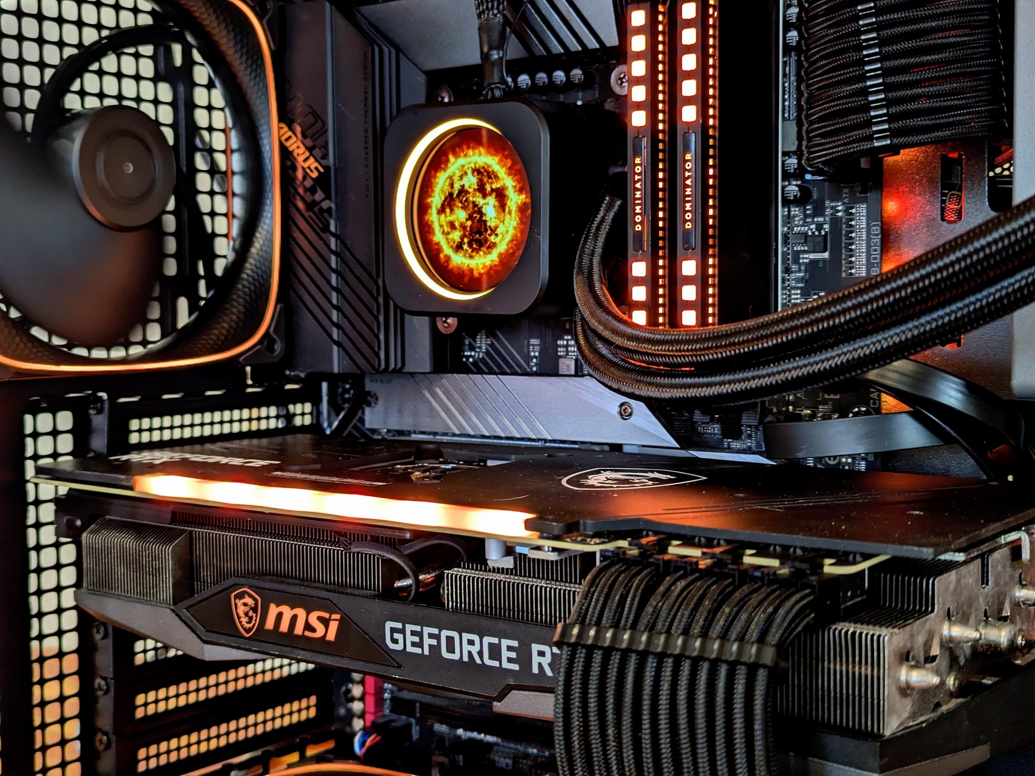🔥Fireball🔥 – High-End 1440p Gaming PC  |  i7-12700K • RTX 3080 • 32GB Dominator • 420mm AIO