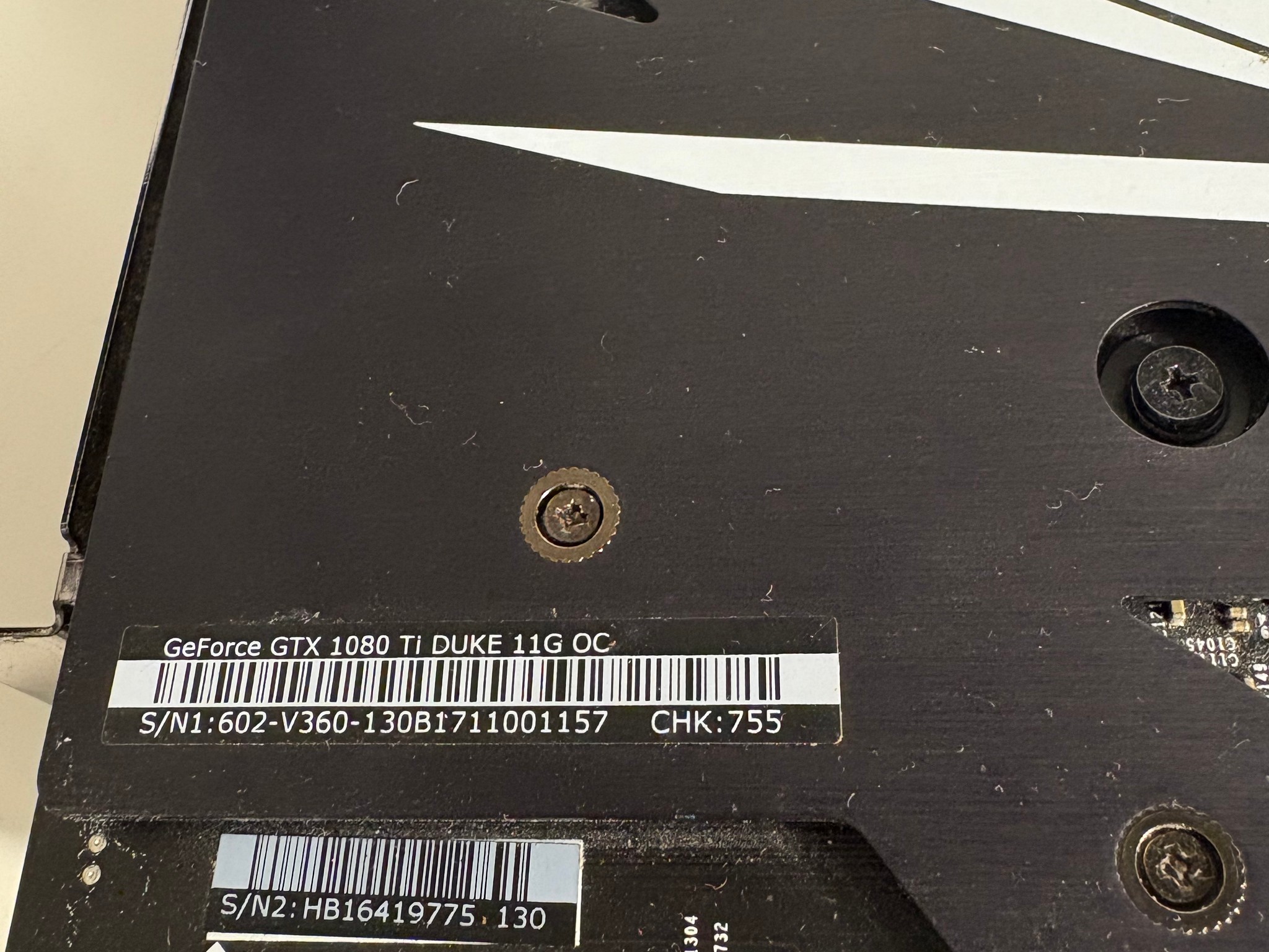 MSI Duke GTX 1080 Ti 11GB GDDR5X
