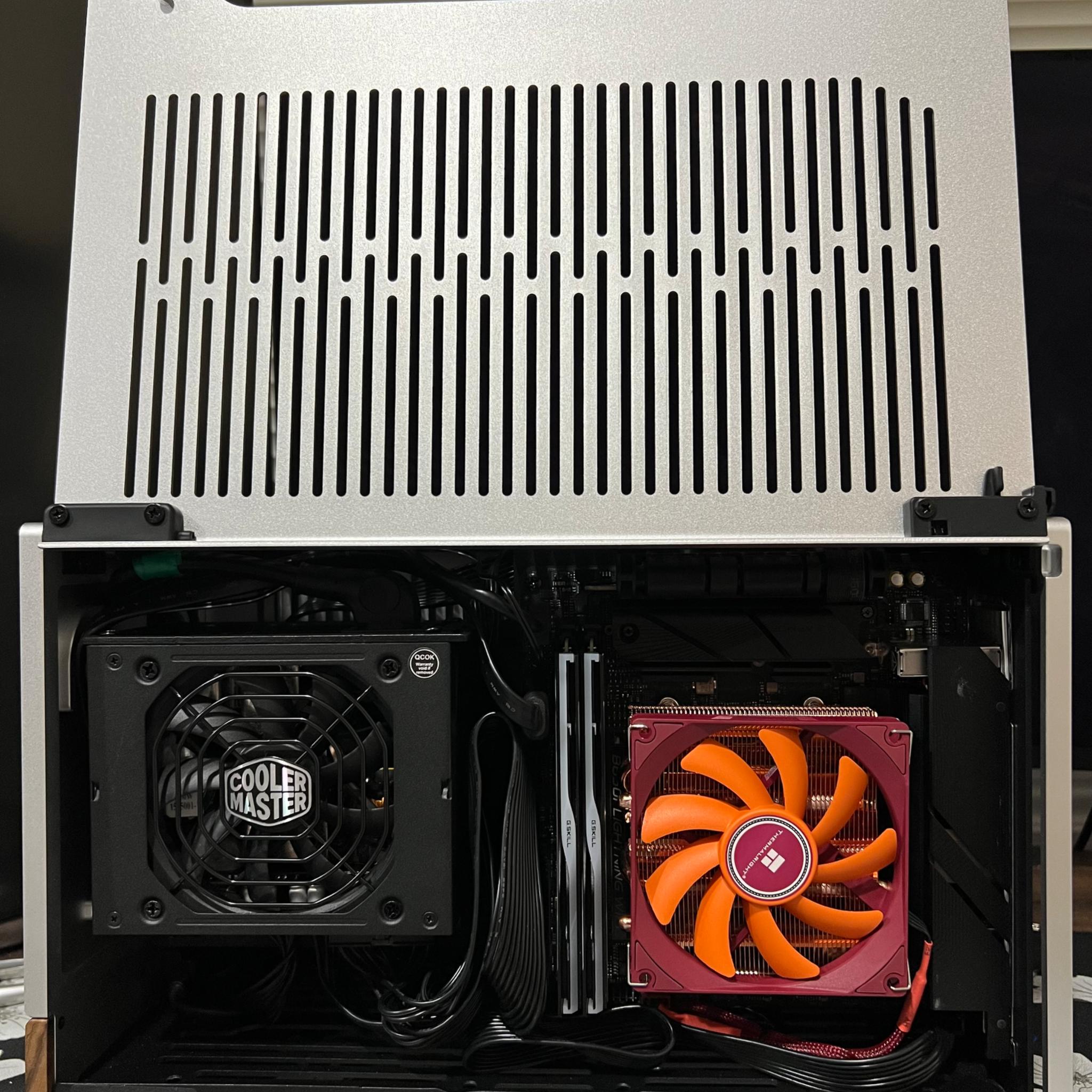 7800x3d Fractal Terra Mini ITX PC. No Gpu