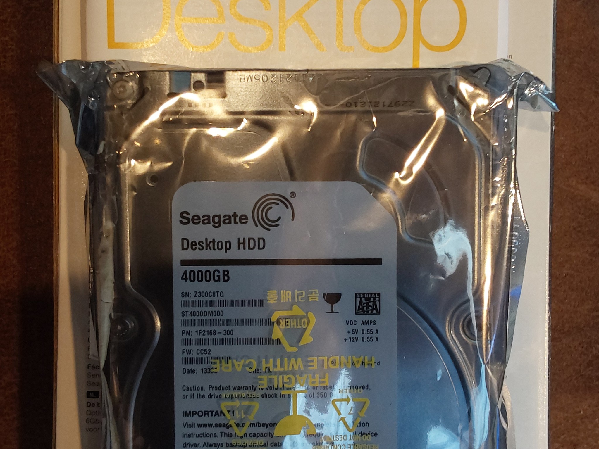 SEAGATE BARRACUDA 4TB SATA 3.5 in. INTERNAL HARD DRIVE
