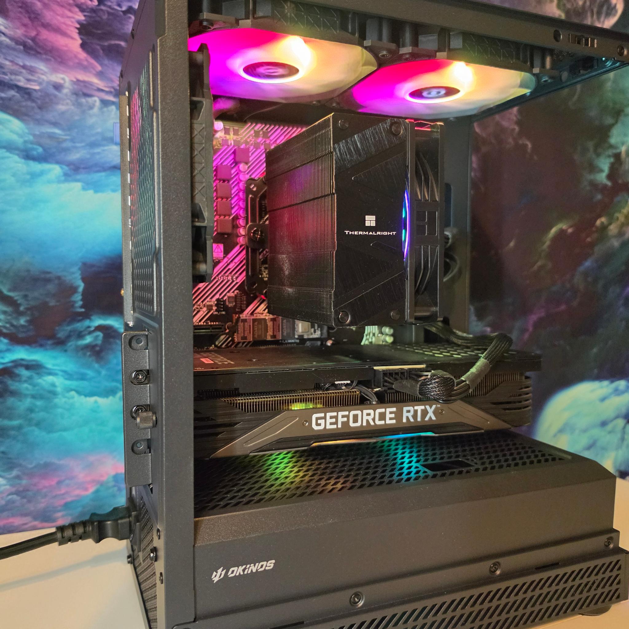 PNY RTX 3070 8gb + Ryzen 3700x PC Build #112