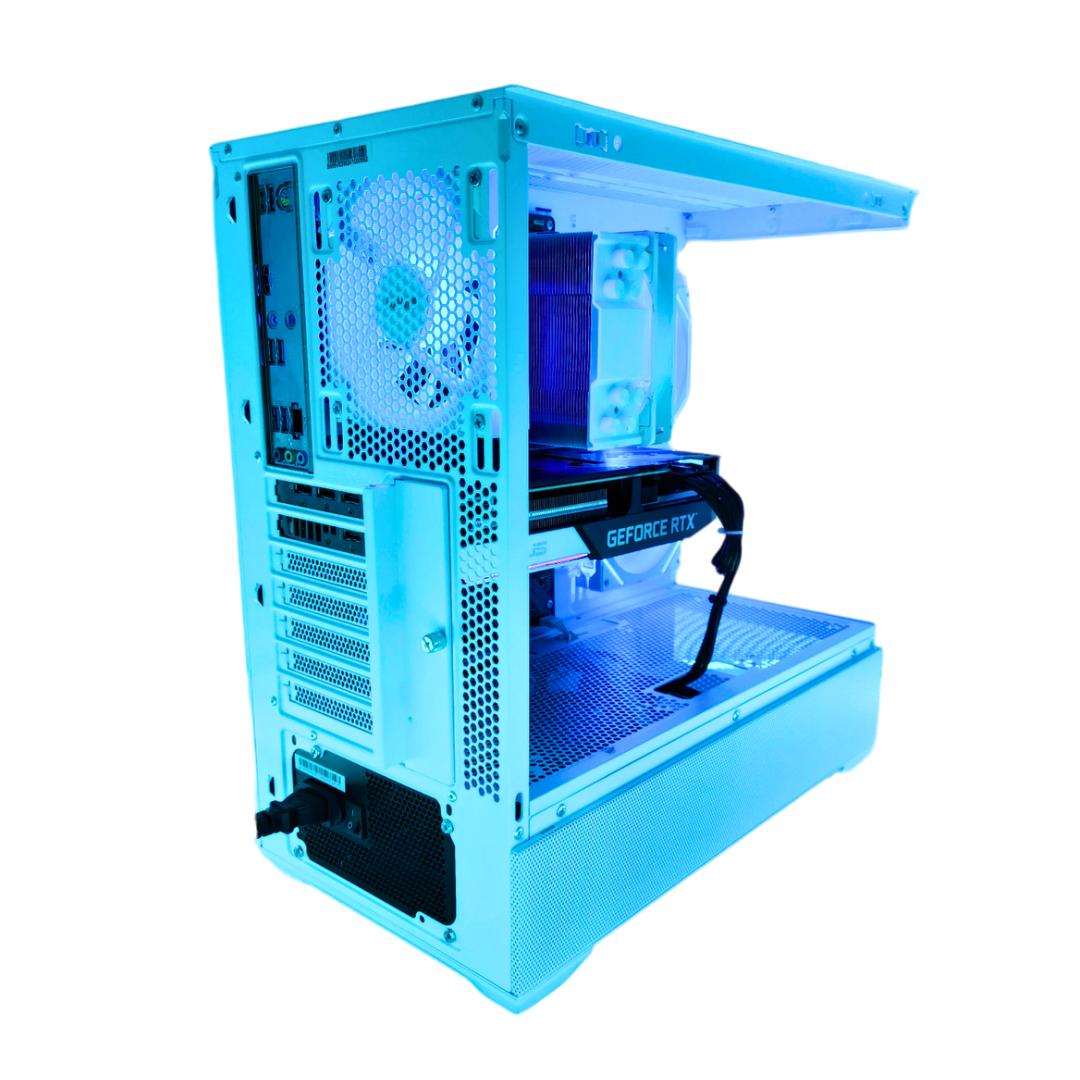 🏔Icewave❄️: RTX 3070 | Ryzen 5600 | 16GB DDR4 RAM | 1TB SSD | 4 RGB Fans | White RGB Gaming PC
