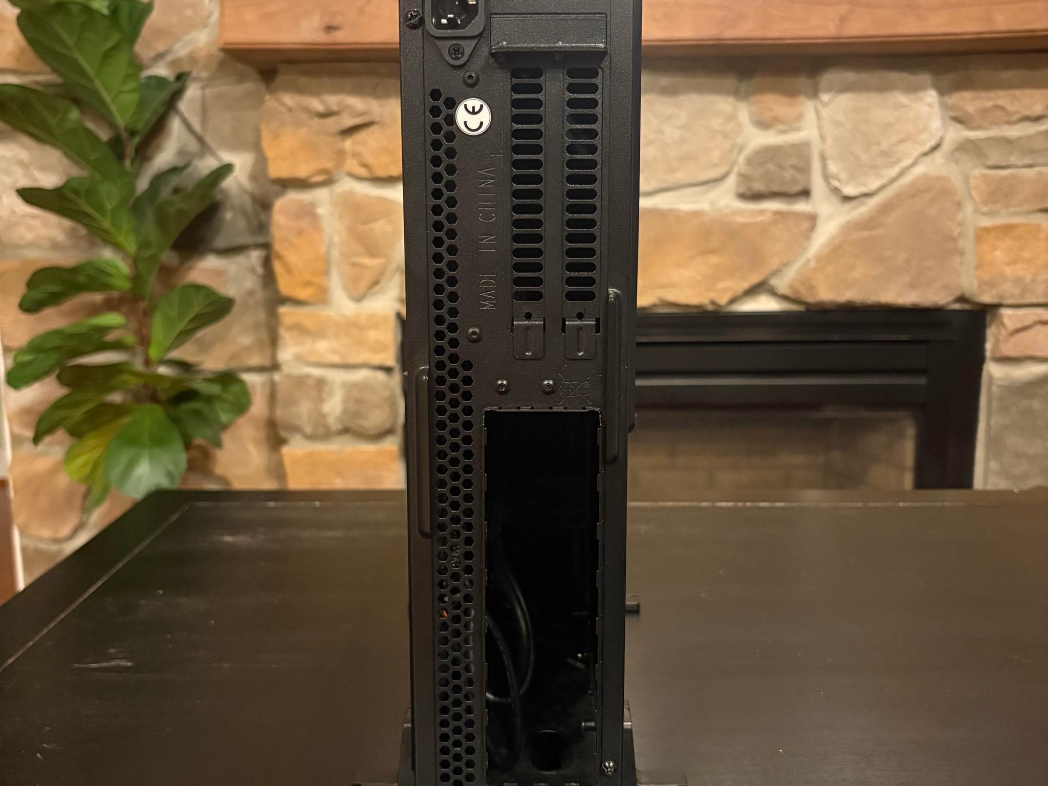 SilverStone Milo ML08 Mini-ITX Small Form Factor Case (Black)