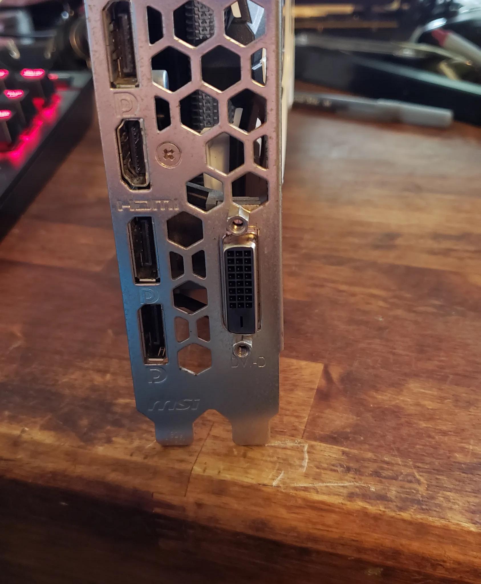MSi GTX 1070 Armor 8G OC graphics card