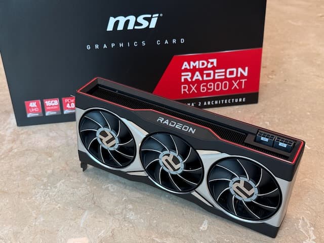 MSI AMD Radeon RX 6900 XT - 16GB GDDR6 - Like New!  In Original Box!