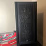 Corsair 4000D AIRFLOW Tempered Glass Mid-Tower ATX PC Case - Black with extra fans