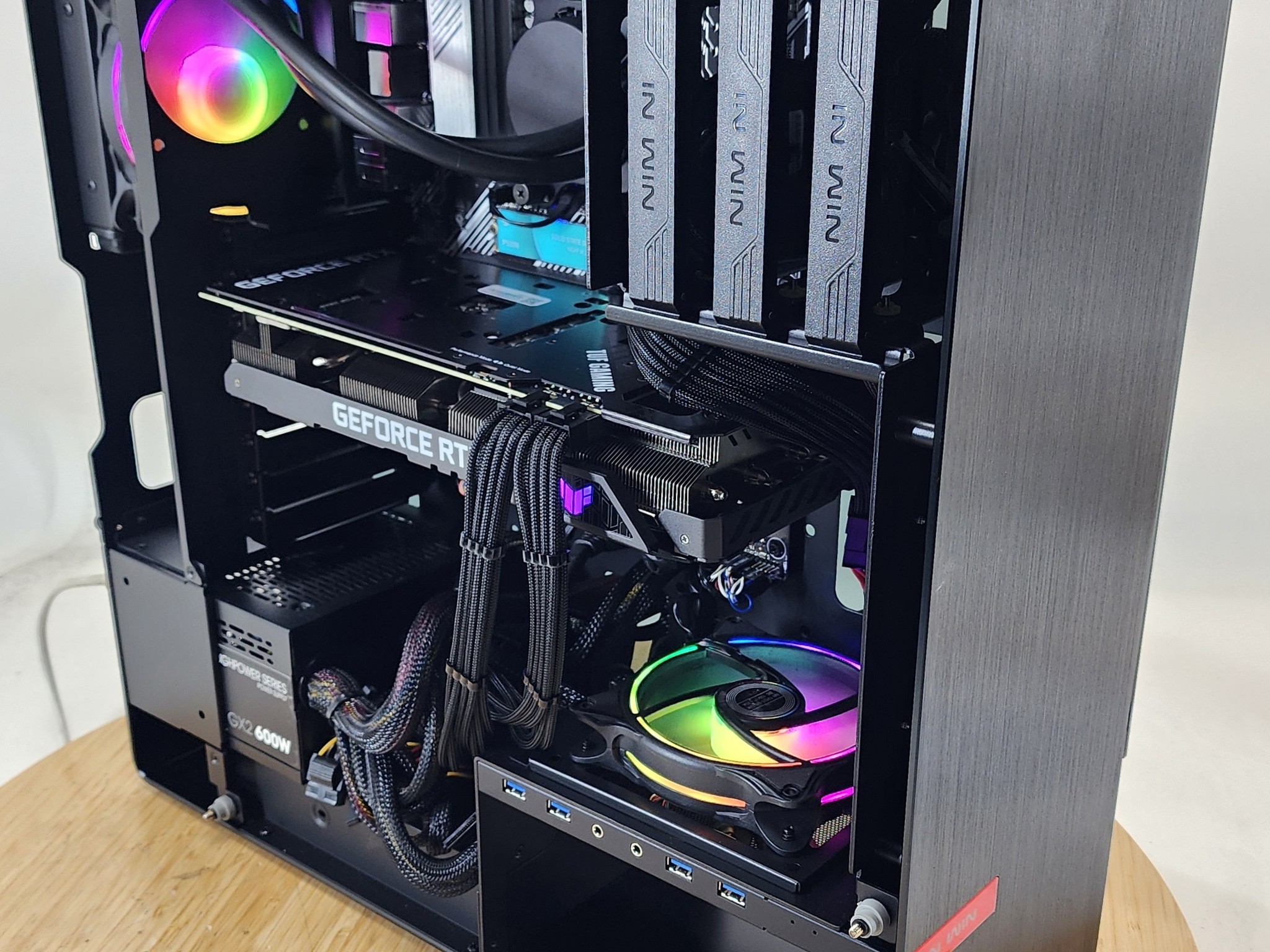 Gaming PC Ryzen 7 5700G 16GB RAM 1TB SSD RTX 3070 8GB Windows 11 Computer
