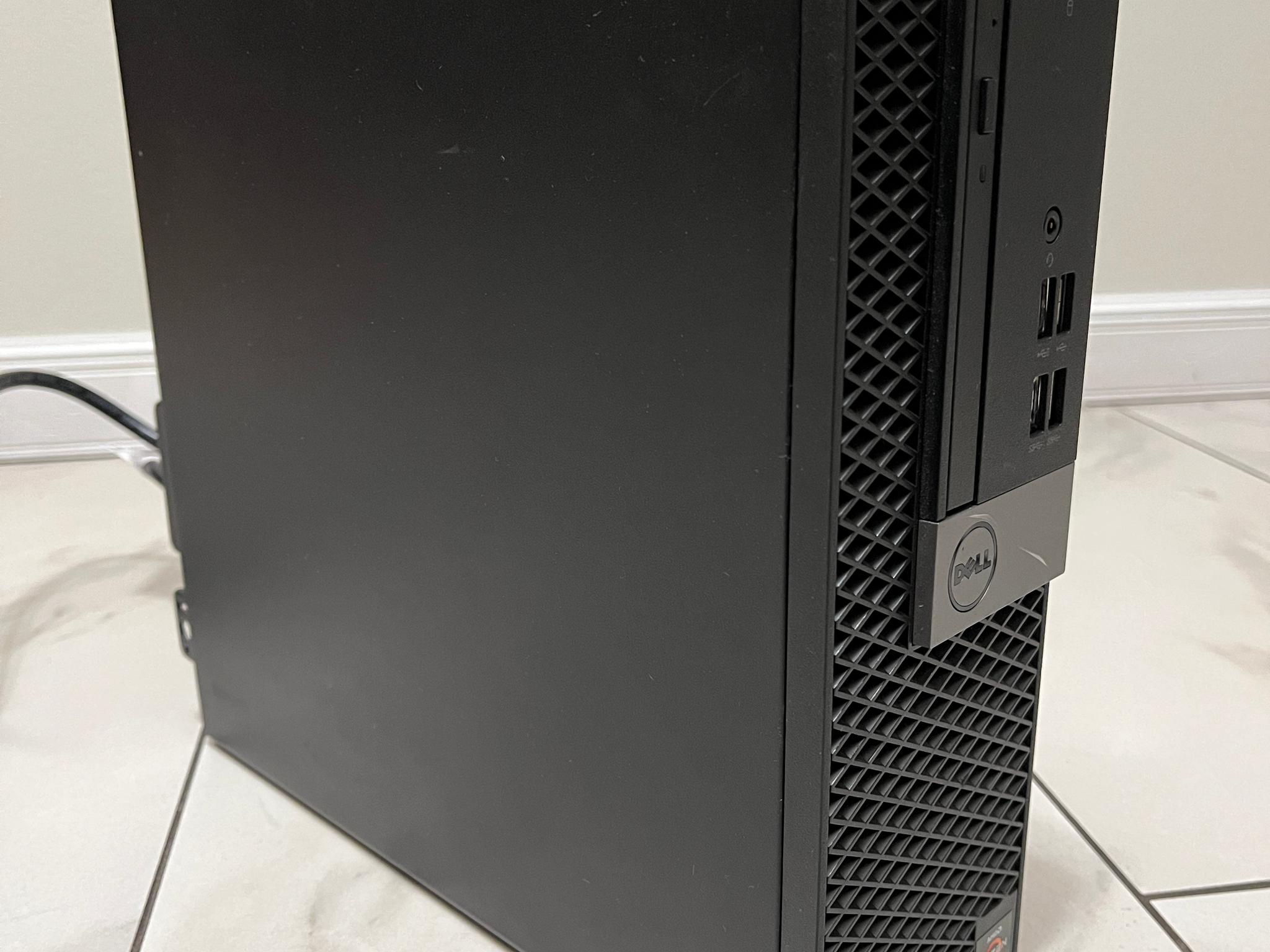 NVIDIA GTX 1650 4GB, AMD Ryzen 5 PRO 2400g, 16GB RAM, 4.2 TB Storage, Dell Gaming PC w/ Wi-Fi & BT