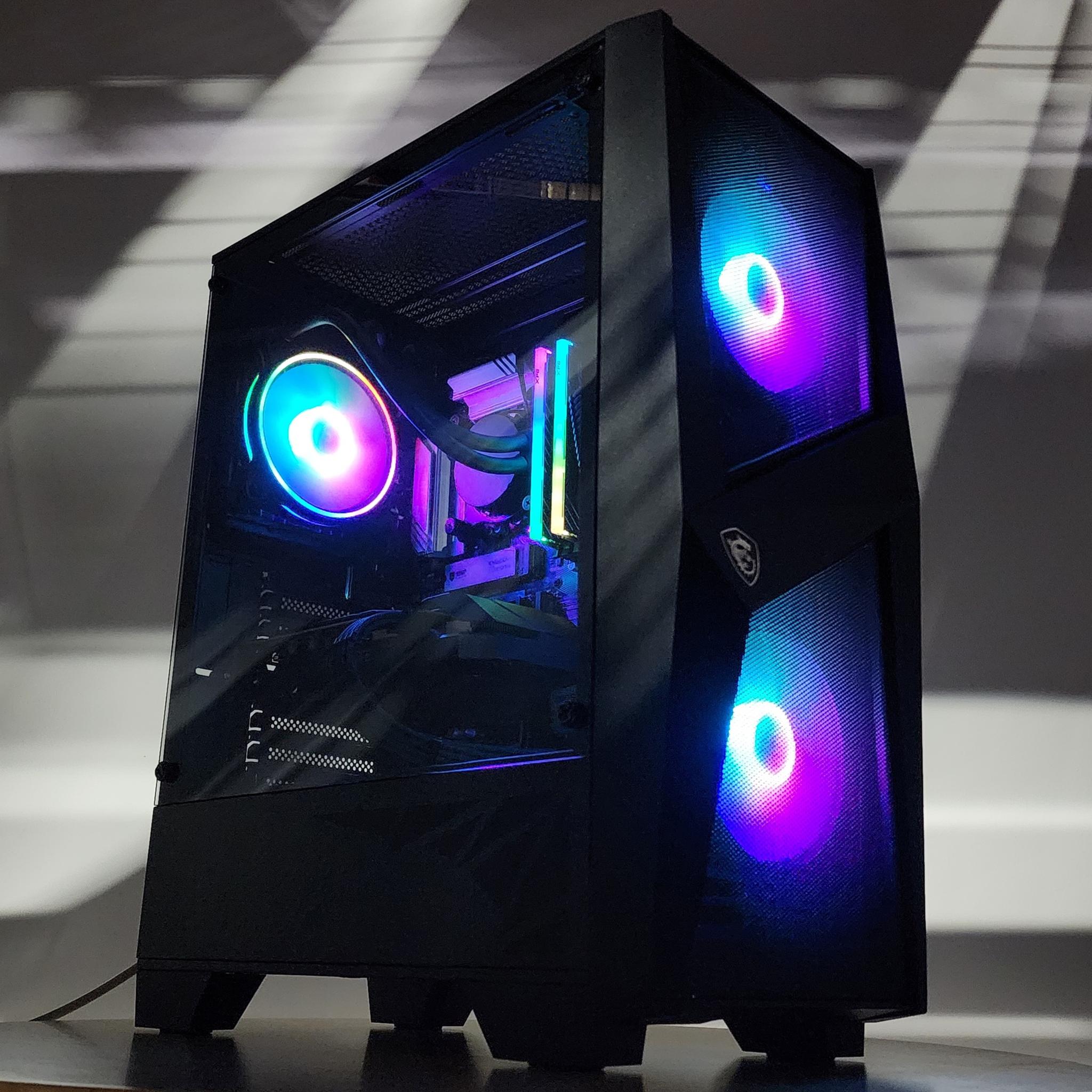 Gaming PC i5-11600KF 16GB RAM 500GB SSD RTX 2060 12GB Windows 11 Computer