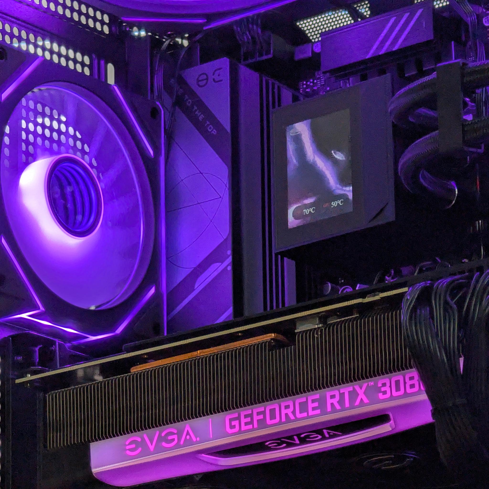 🖤💜Ryzen 7 7700x | RTX 3080Ti | 32GB DDR5 | 2TB SSD | Gaming PC💜🖤