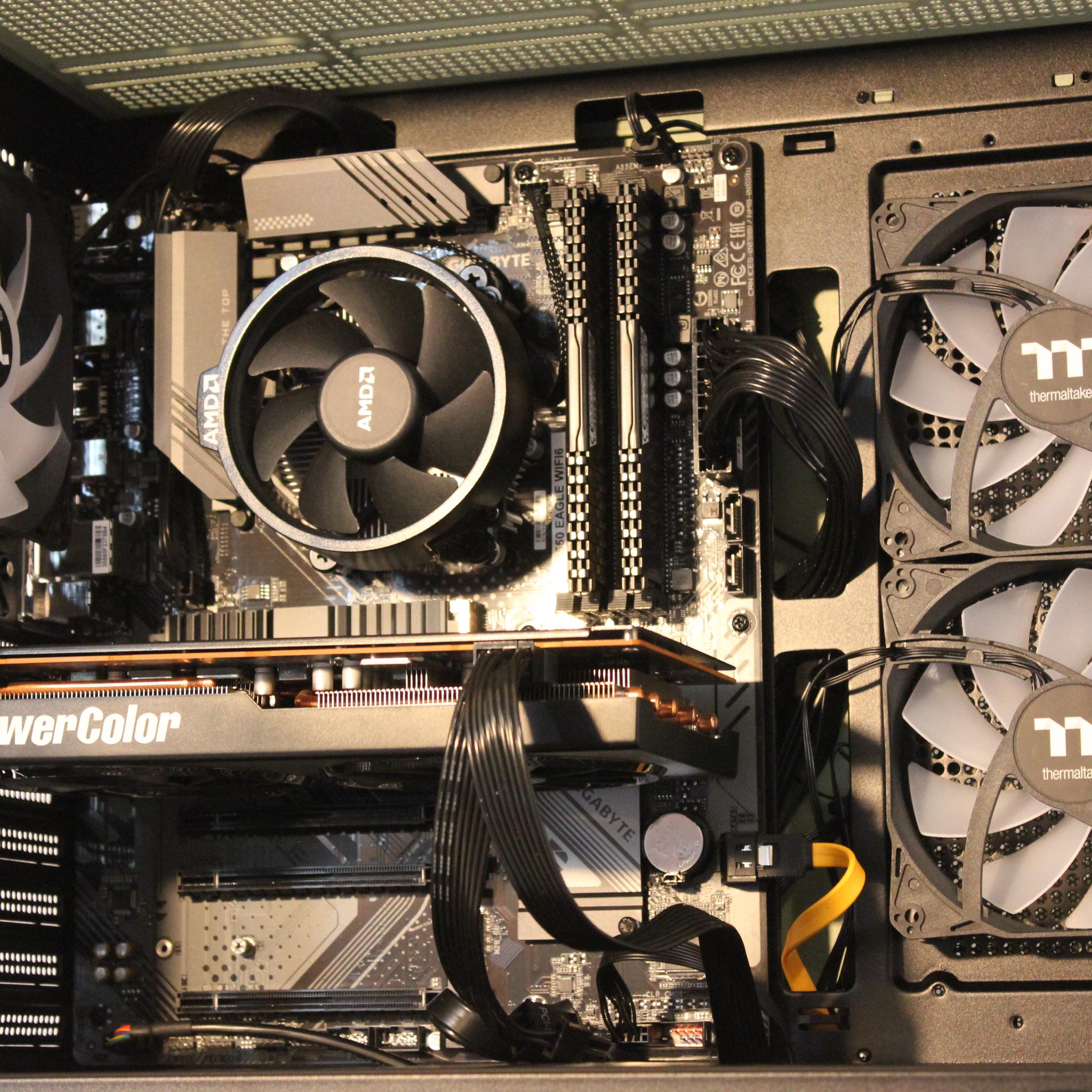 RX 5600 XT | Ryzen 5 5500 | 16GB DDR4 | 500GB SSD | Win11 | WiFI | 1080P Gaming PC