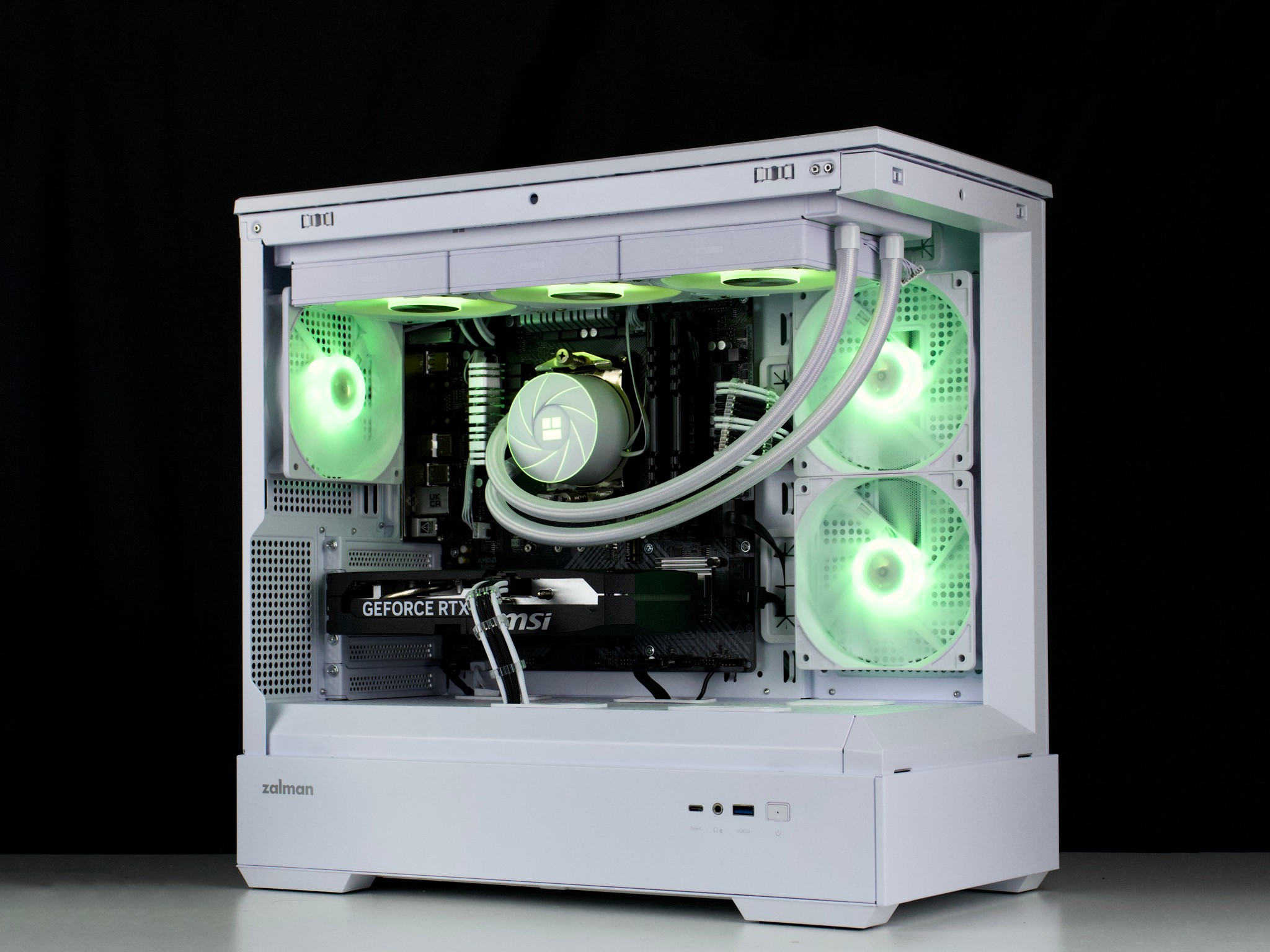 🧊❄️🧊 White Gaming PC – RTX 5060 TI, Ryzen 7 5700X, 32GB RAM, 1TB SSD - WiFi 🧊❄️🧊