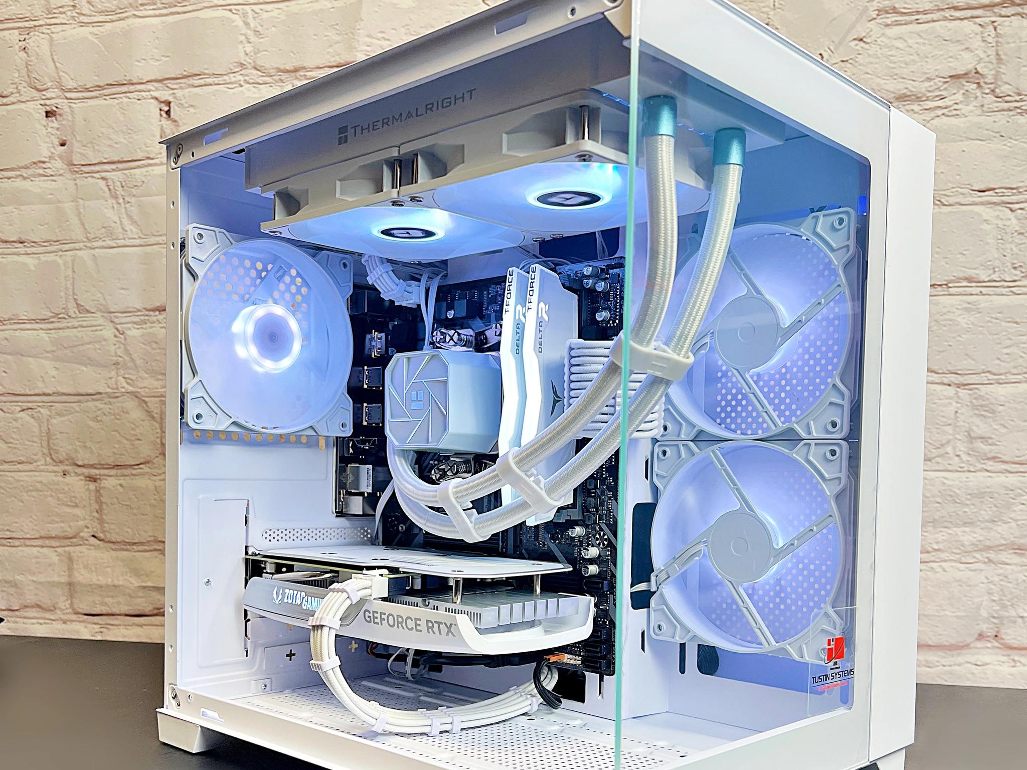 Liquid Cooled RTX 4060 Ryzen 5 5500 16GB RAM 1TB M.2 Gaming PC