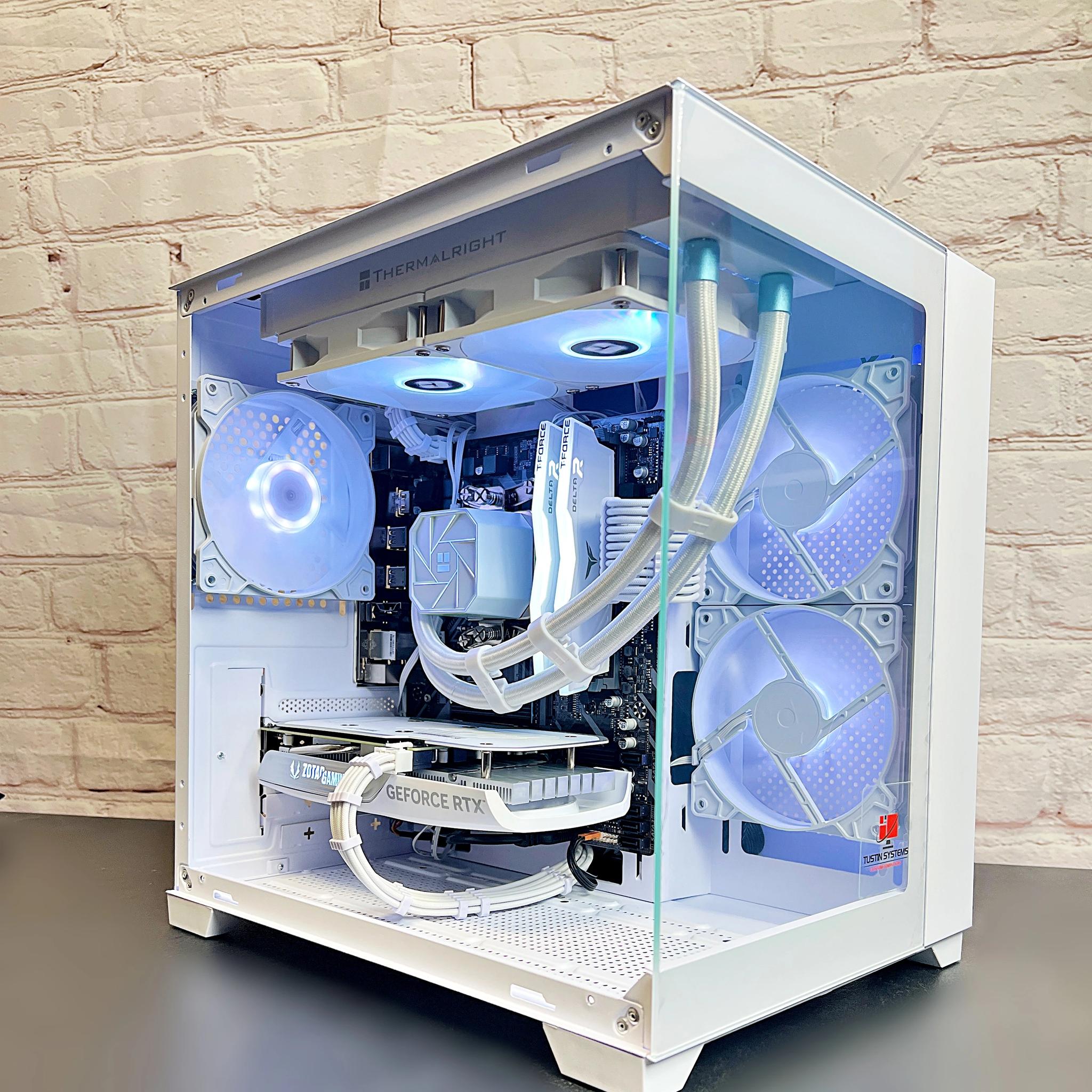 Liquid Cooled RTX 4060 Ryzen 5 5500 16GB RAM 1TB M.2 Gaming PC