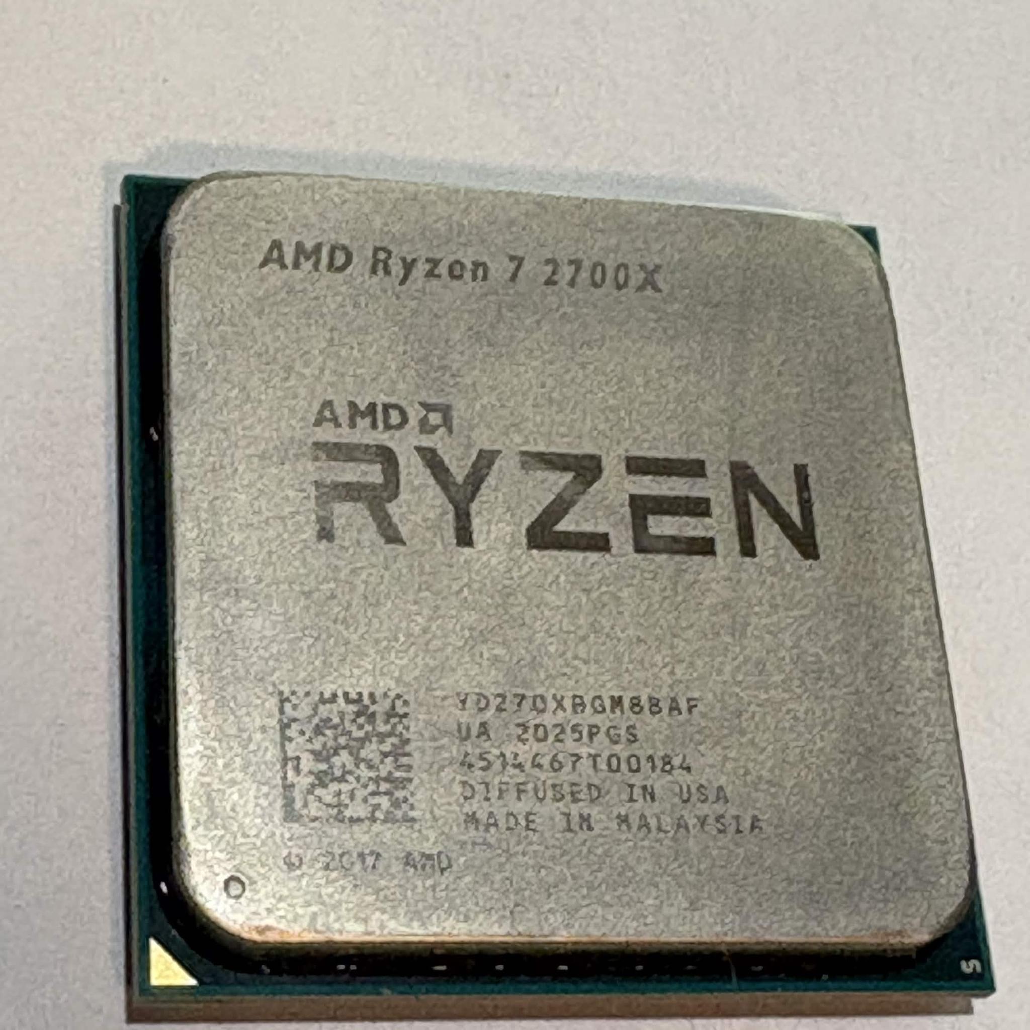 AMD Ryzen 7 2700X