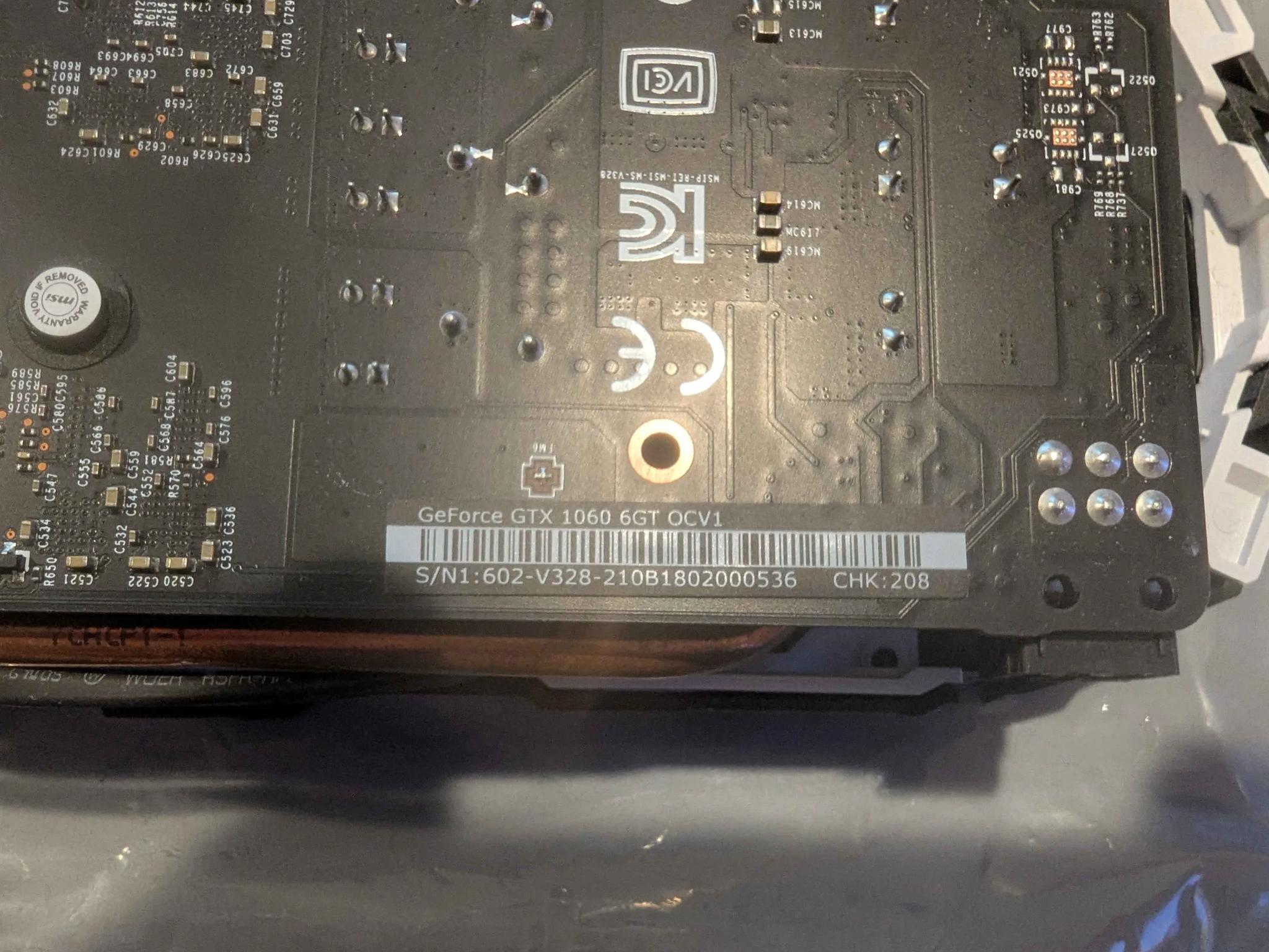 MSI GTX 1060