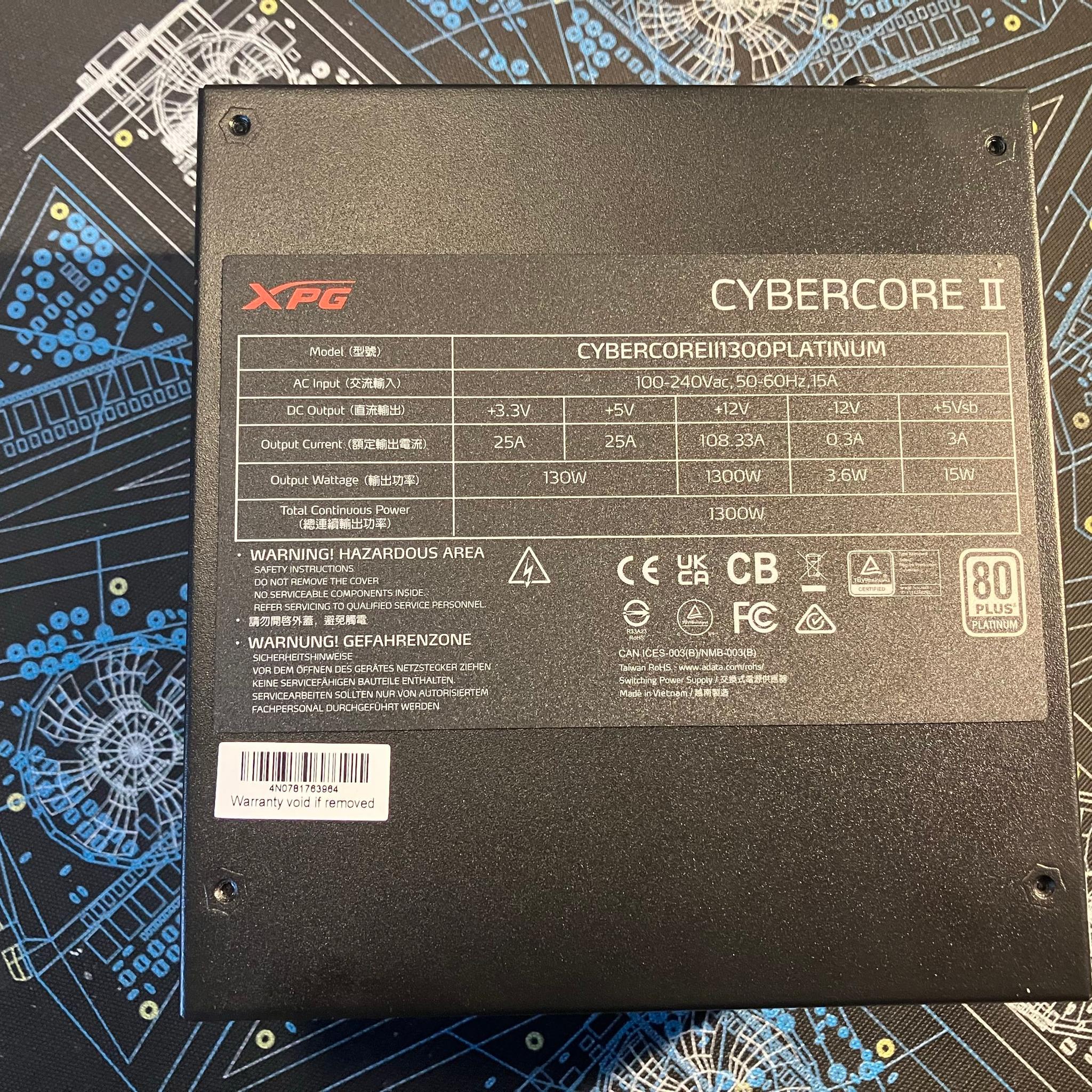 XPG 1300W 80+ Platinum Fully Modular PSU